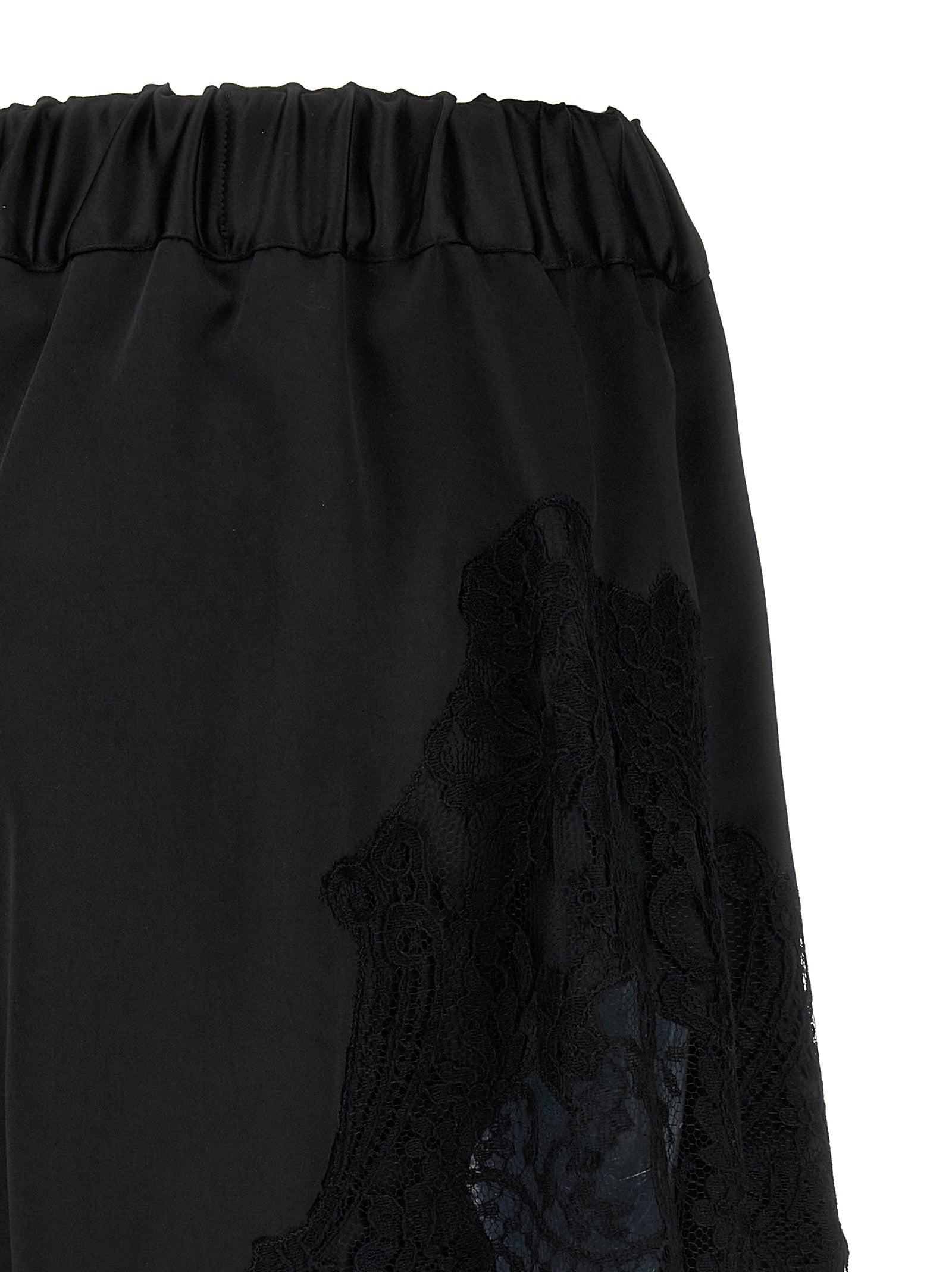 Versace Black Nylon Bermuda Shorts Versace