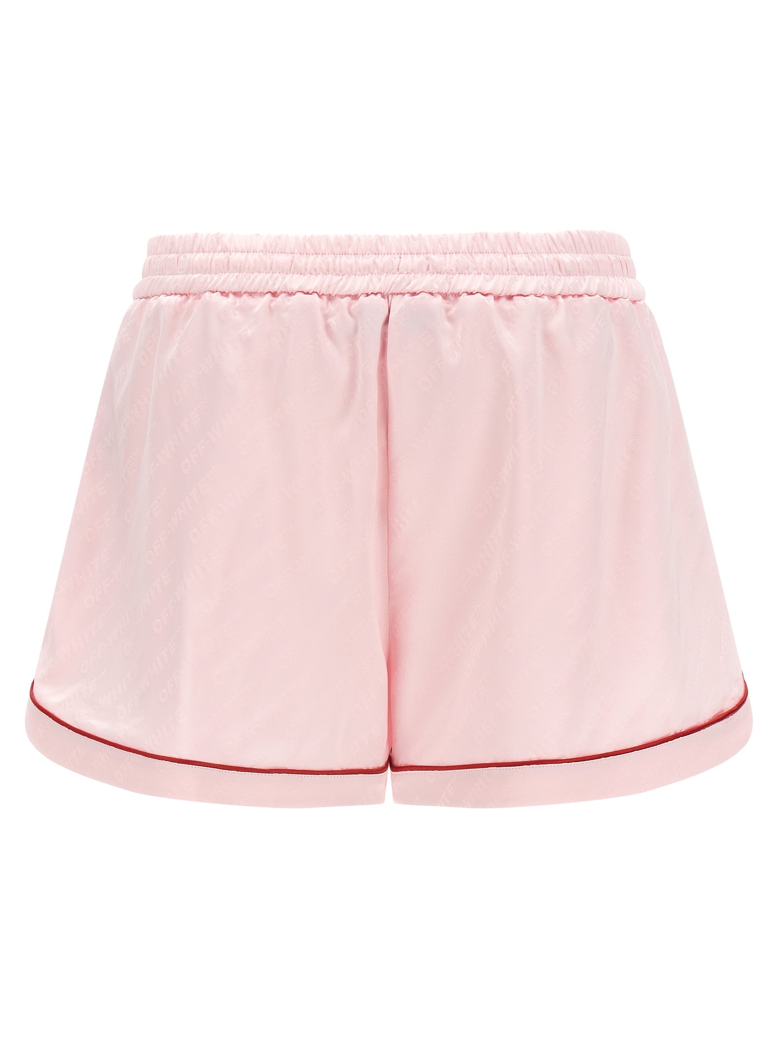 Off-White Multicolor Viscose Bermuda Shorts Off-White