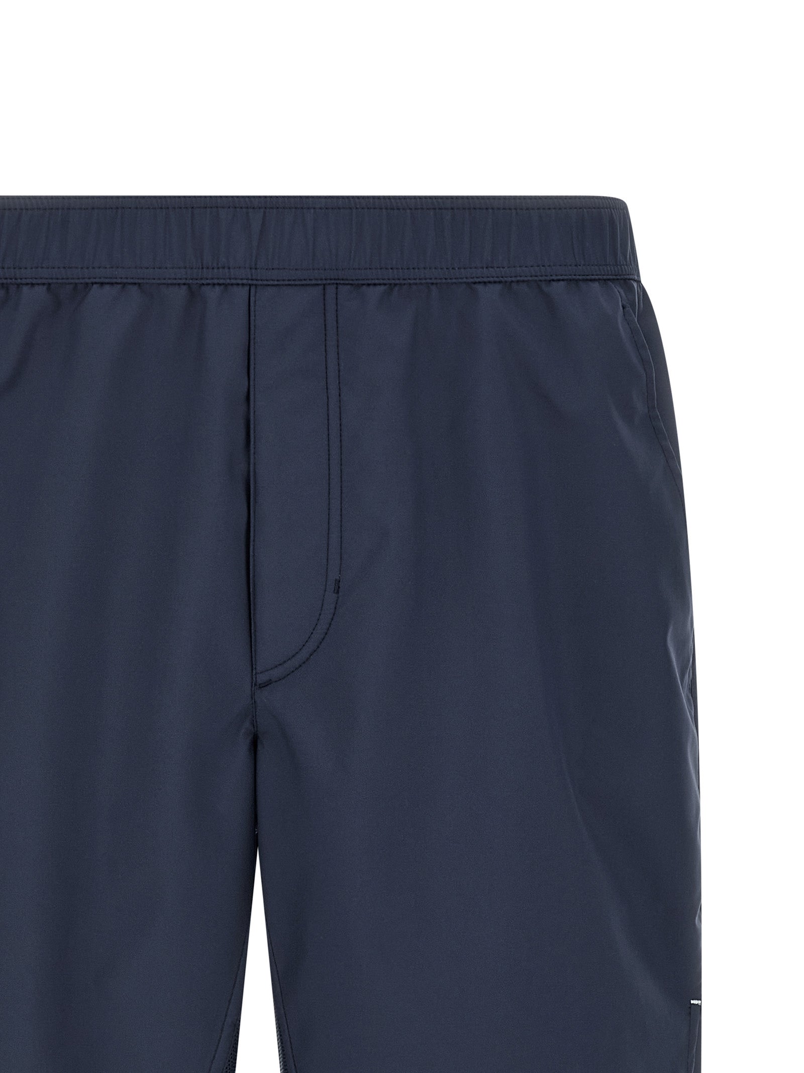 Brunello Cucinelli Blue Polyester Bermuda Shorts Brunello Cucinelli