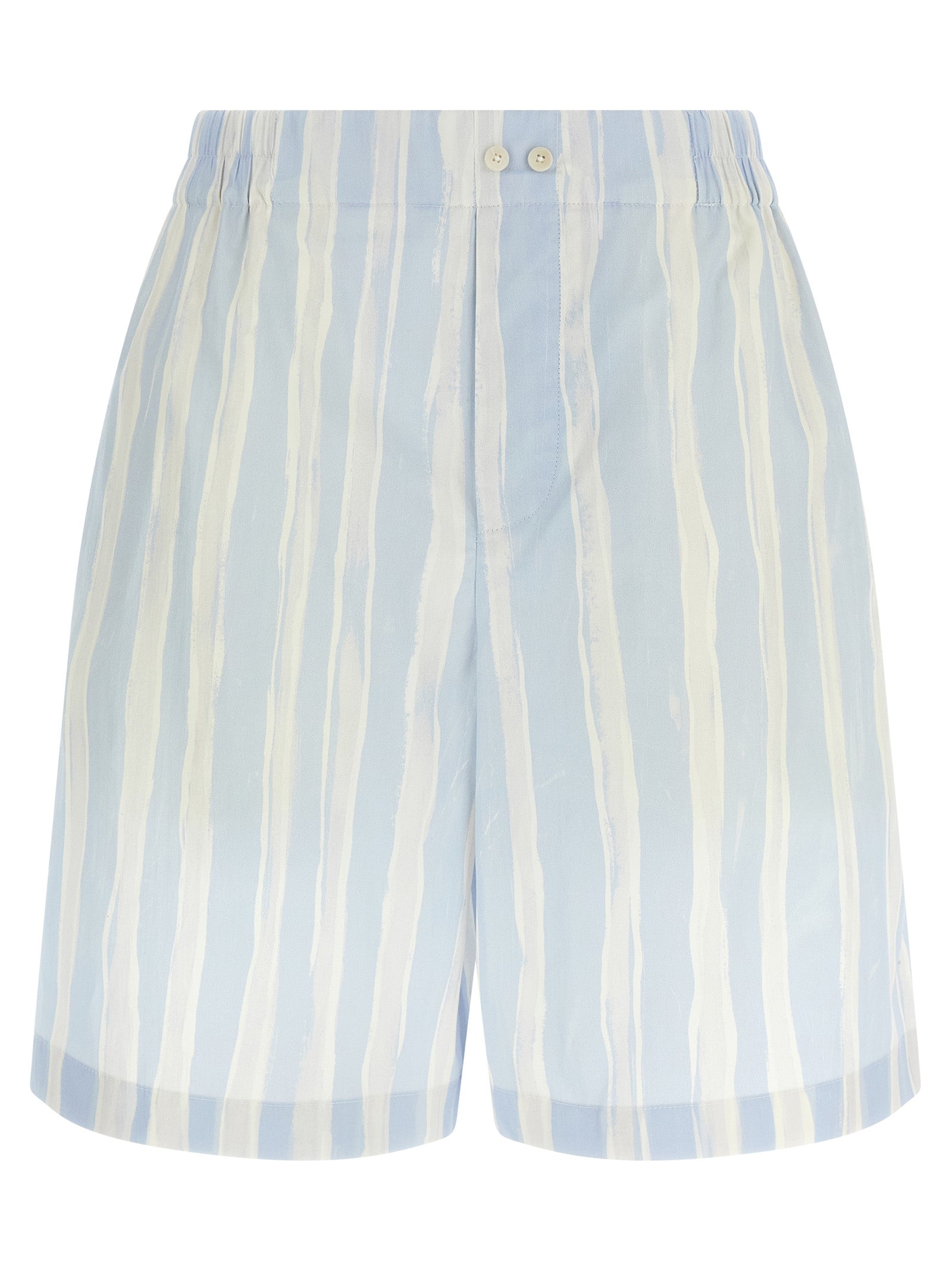 Jacquemus Blue Linen Bermuda Shorts Jacquemus