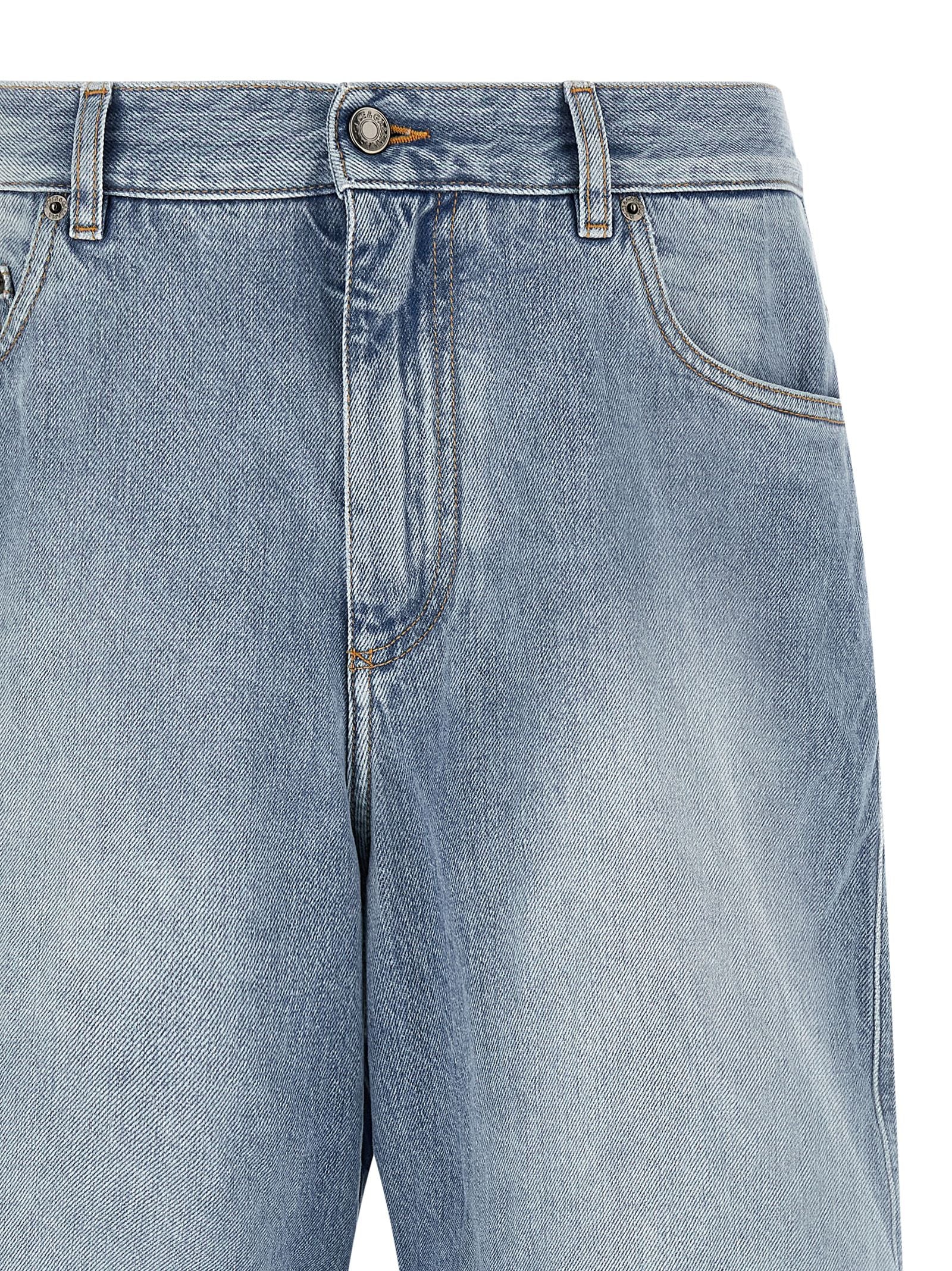 Dolce & Gabbana Blue Cotton Bermuda Shorts Dolce & Gabbana