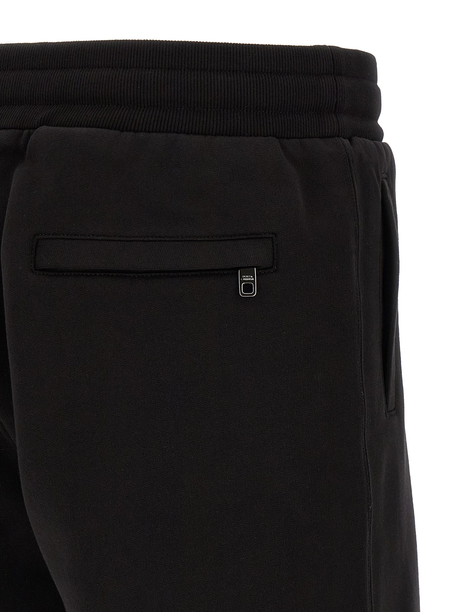 Dolce & Gabbana Black Cotton Bermuda Shorts Dolce & Gabbana