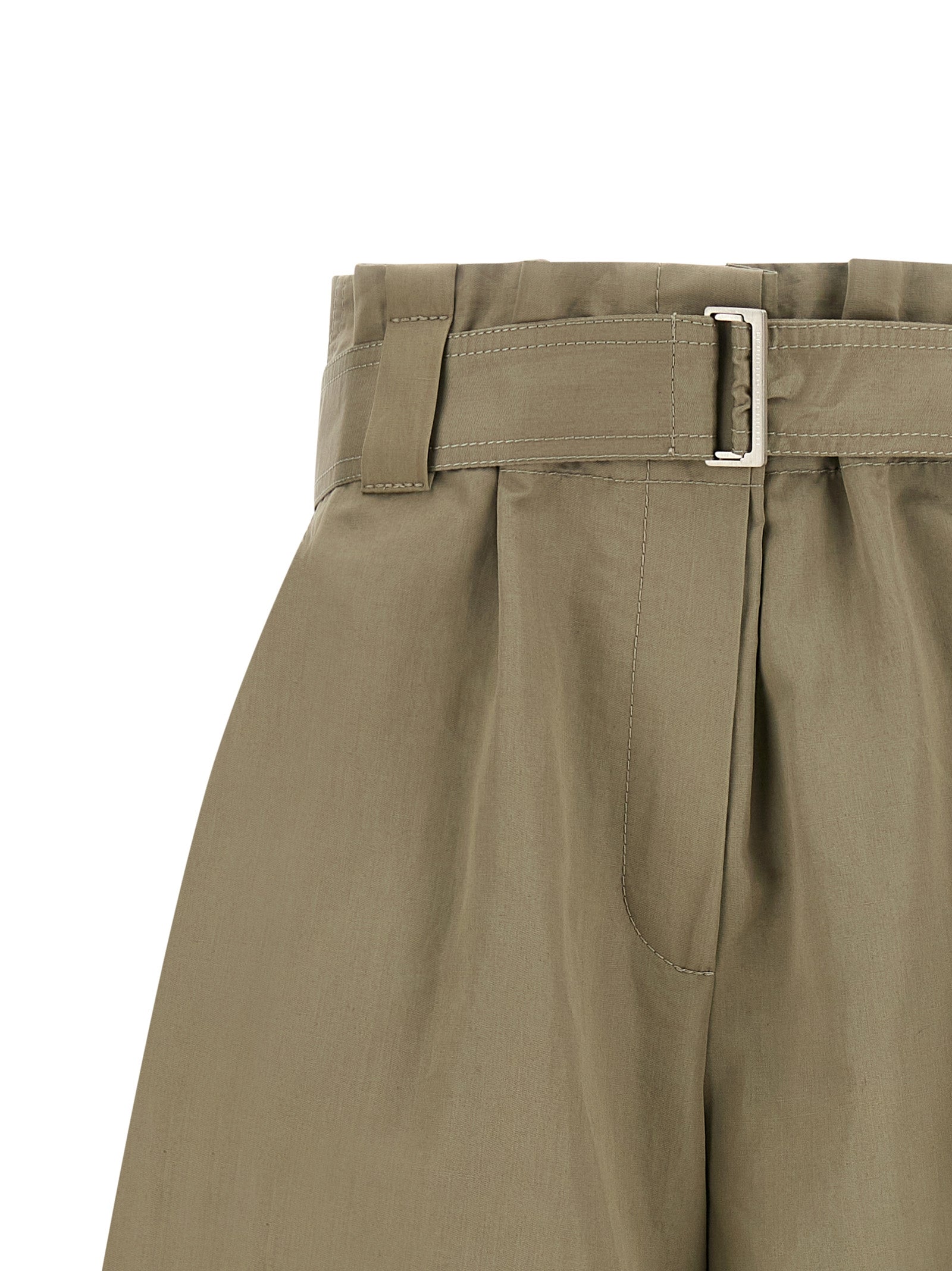 Brunello Cucinelli Bicolor Cotton Bermuda Shorts Brunello Cucinelli