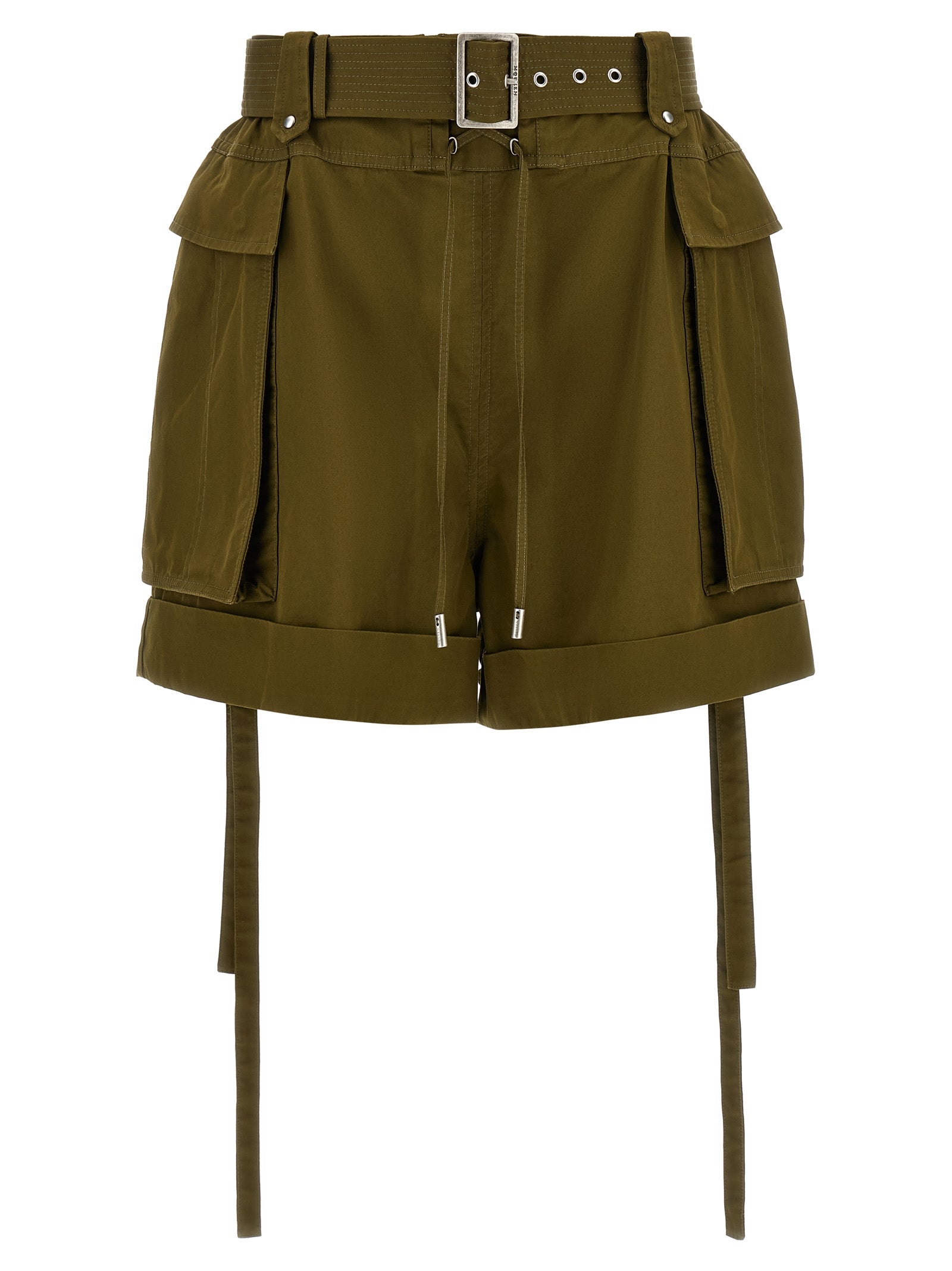 Alexander McQueen Bicolor Cotton Bermuda Shorts Alexander McQueen
