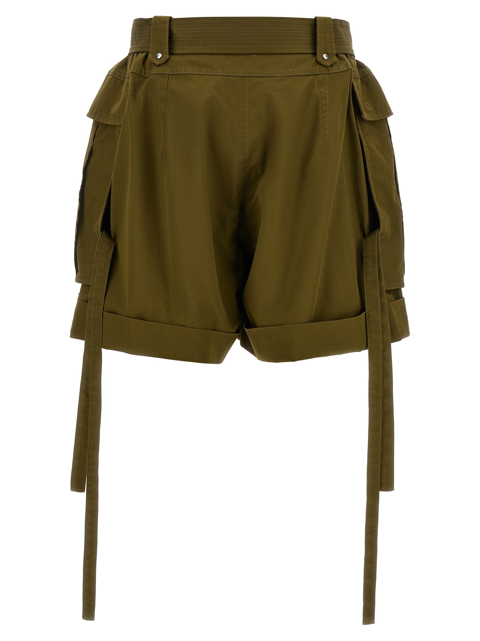 Alexander McQueen Bicolor Cotton Bermuda Shorts Alexander McQueen