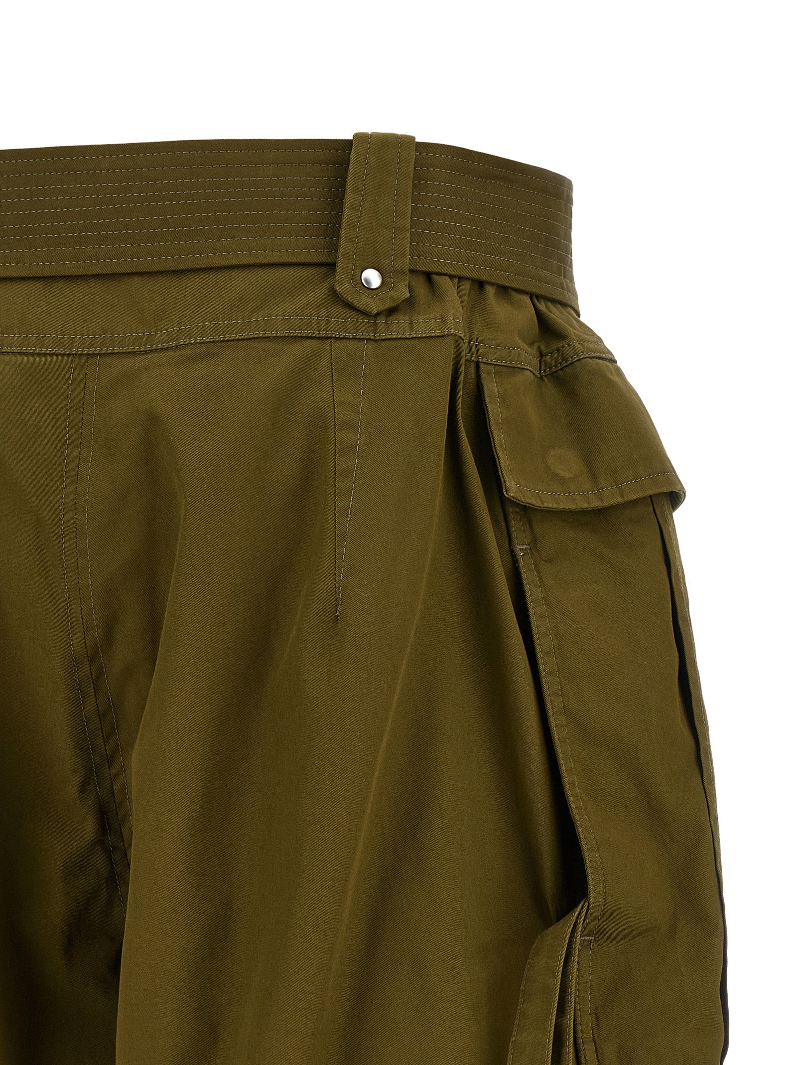 Alexander McQueen Bicolor Cotton Bermuda Shorts Alexander McQueen