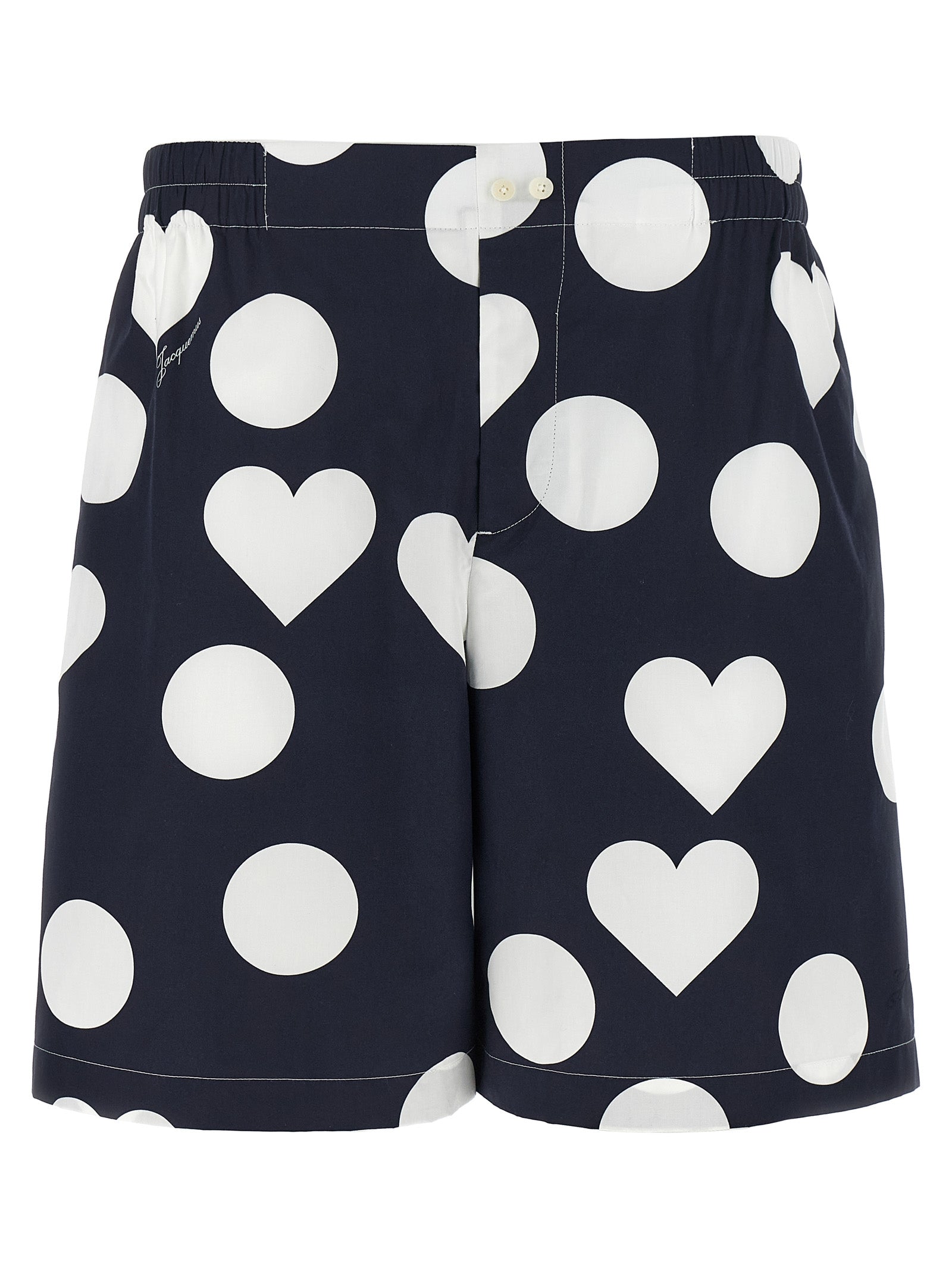 Jacquemus Blue Cotton Bermuda Shorts Jacquemus