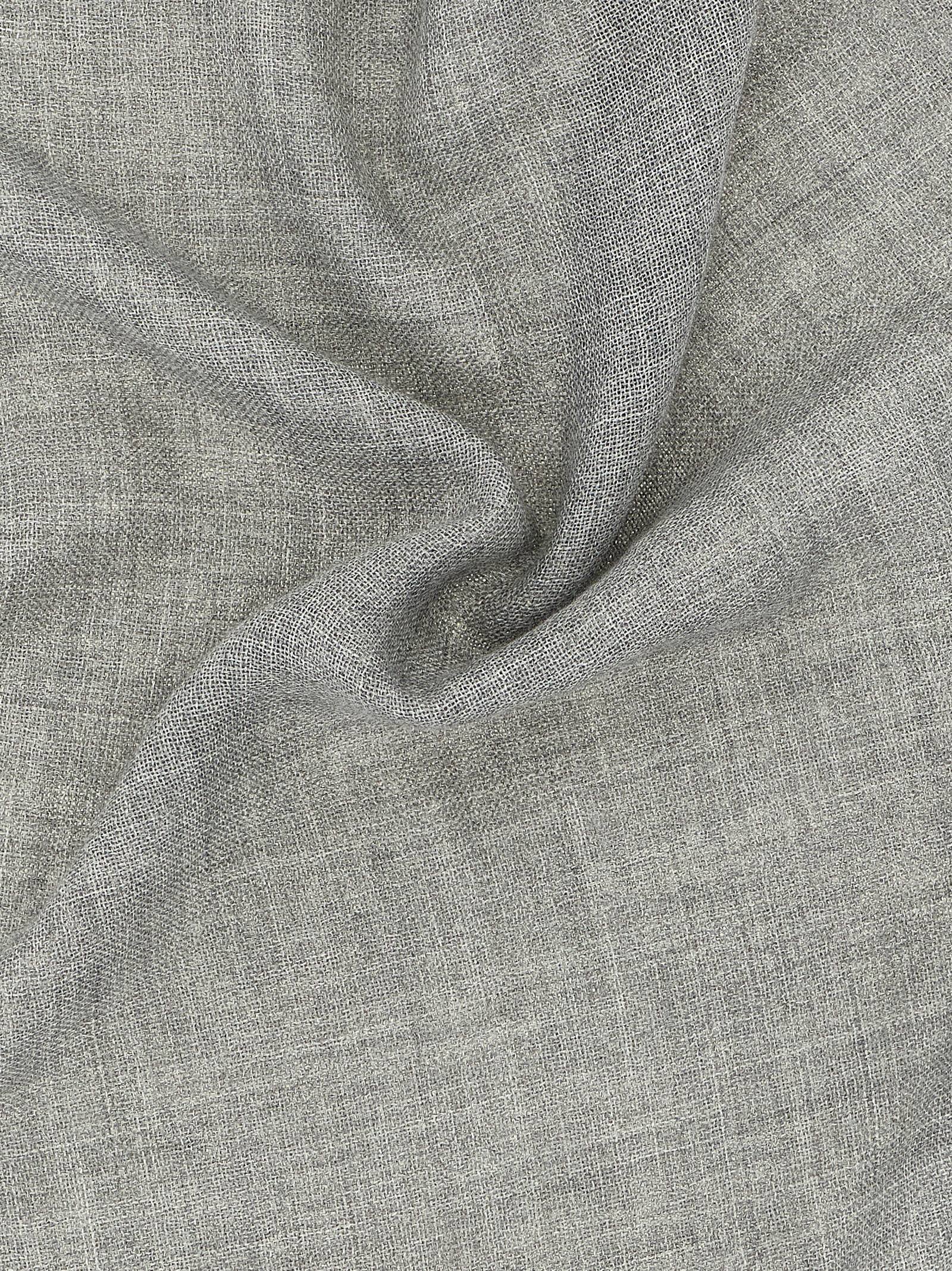 Brunello Cucinelli Gray Virgin Wool Scarf Brunello Cucinelli