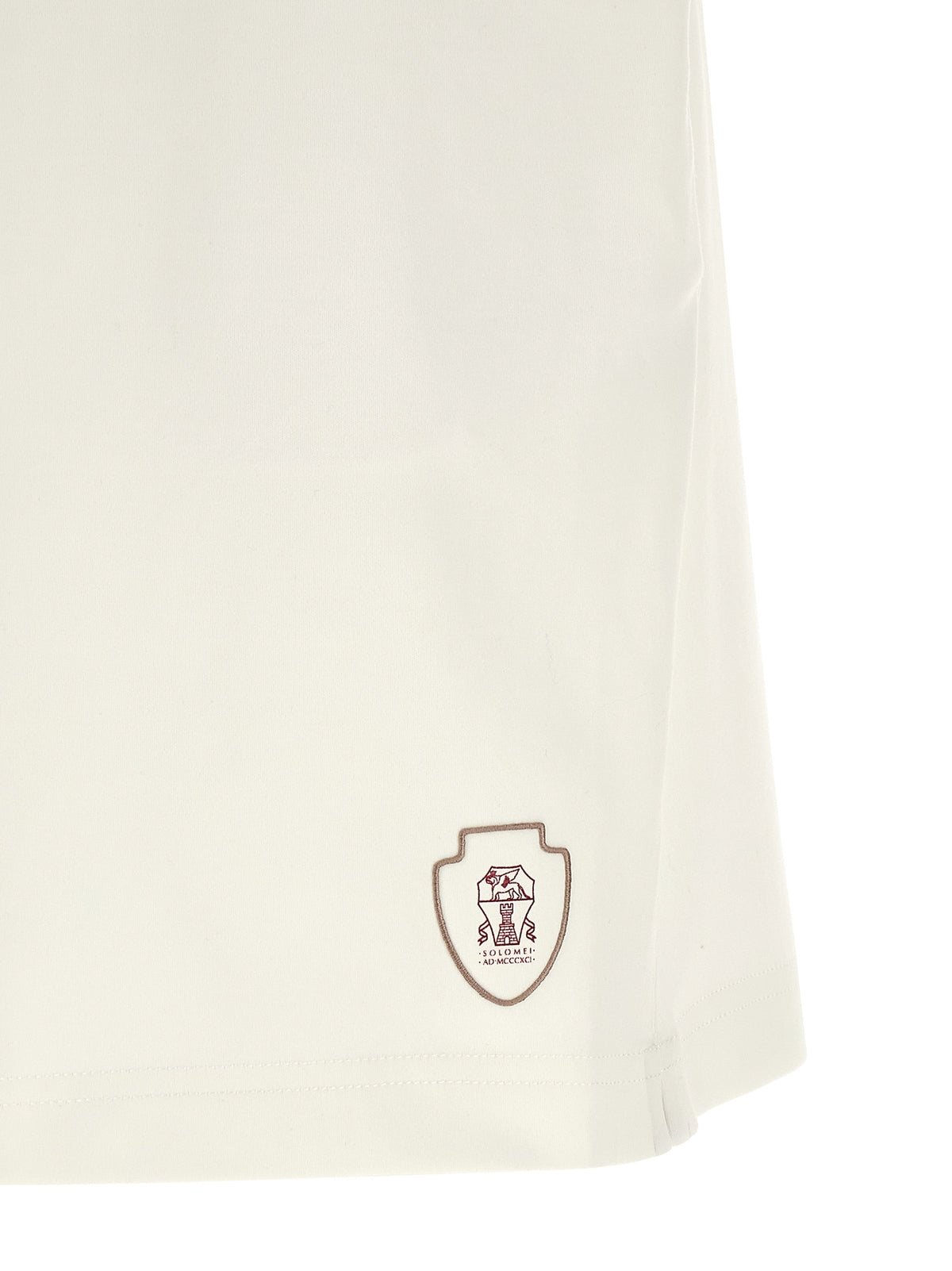 Brunello Cucinelli White Cotton Bermuda Shorts Brunello Cucinelli