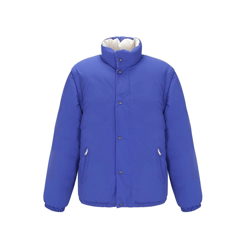 Gucci Blue Polyamide Coat Gucci