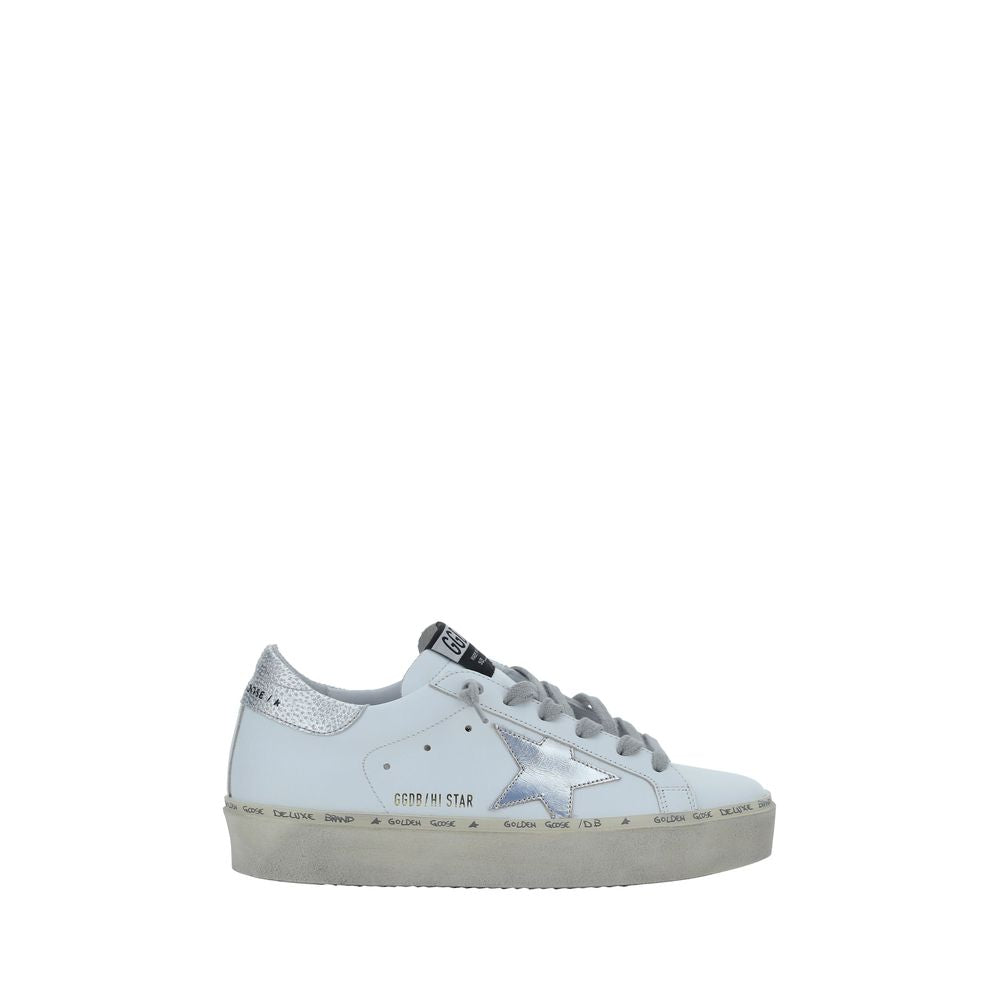 Golden Goose White Calf Leather Bos Taurus Low Top Sneakers Golden Goose
