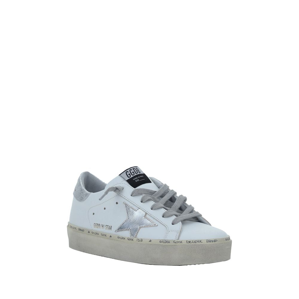Golden Goose White Calf Leather Bos Taurus Low Top Sneakers Golden Goose