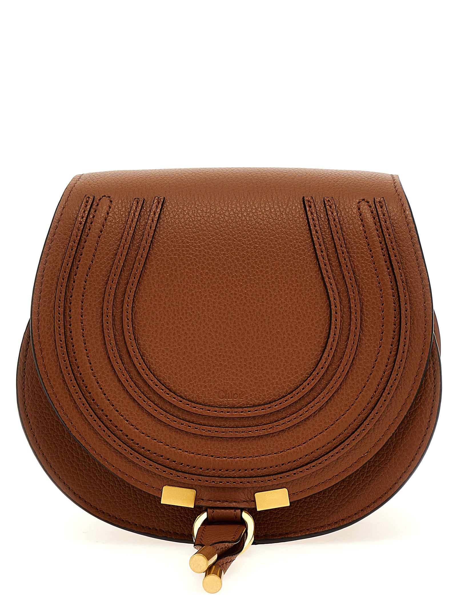 Chloé Brown Lamb Leather Crossbody Bag Chloé