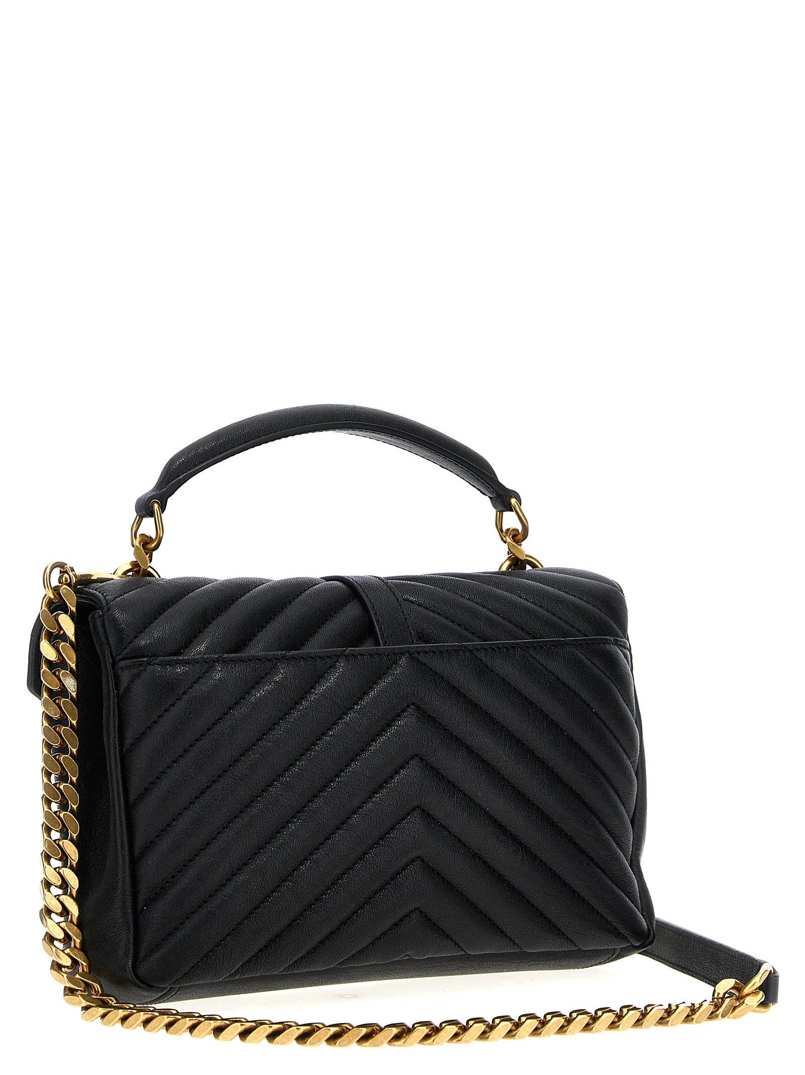 Saint Laurent Black Calfskin Crossbody Bag Saint Laurent