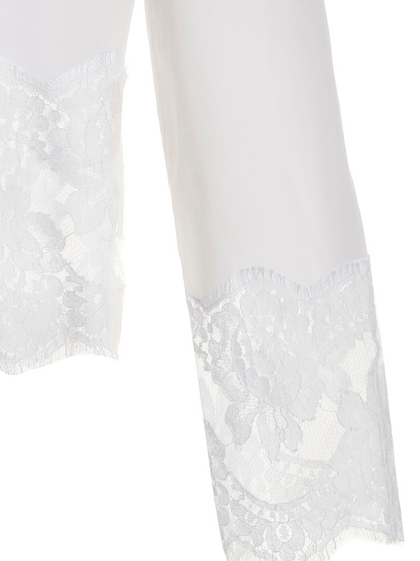 Dolce & Gabbana White Cotton Blouse Dolce & Gabbana