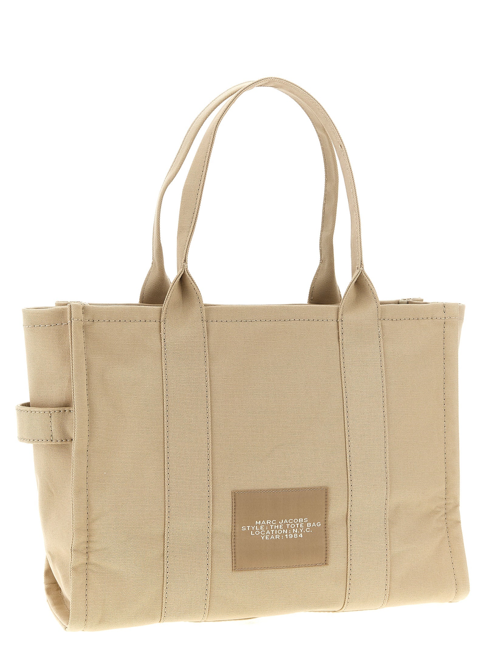 Marc Jacobs Beige Cotton Tote Bag Marc Jacobs