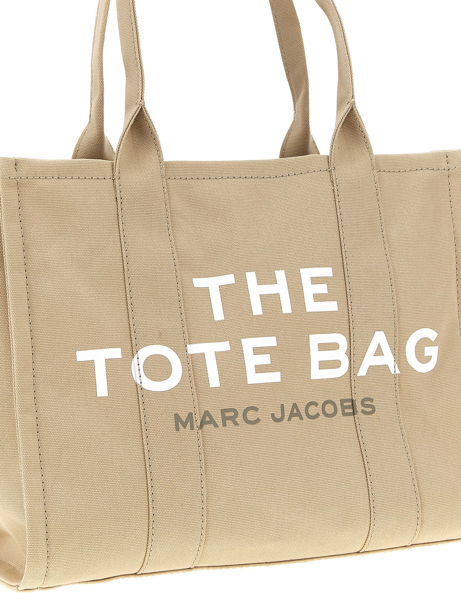 Marc Jacobs Beige Cotton Tote Bag Marc Jacobs