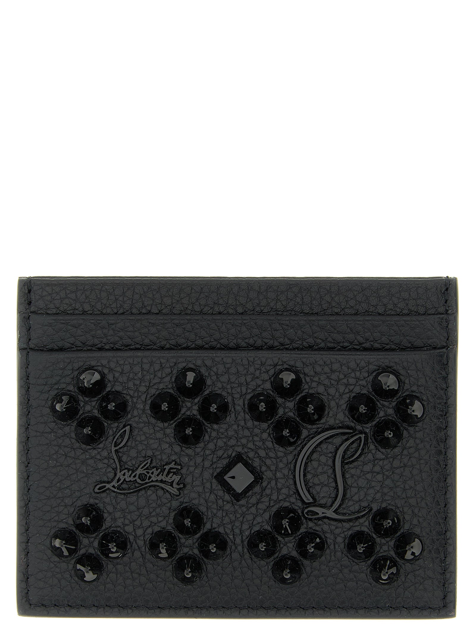 Christian Louboutin Black Calfskin Cardholder Christian Louboutin