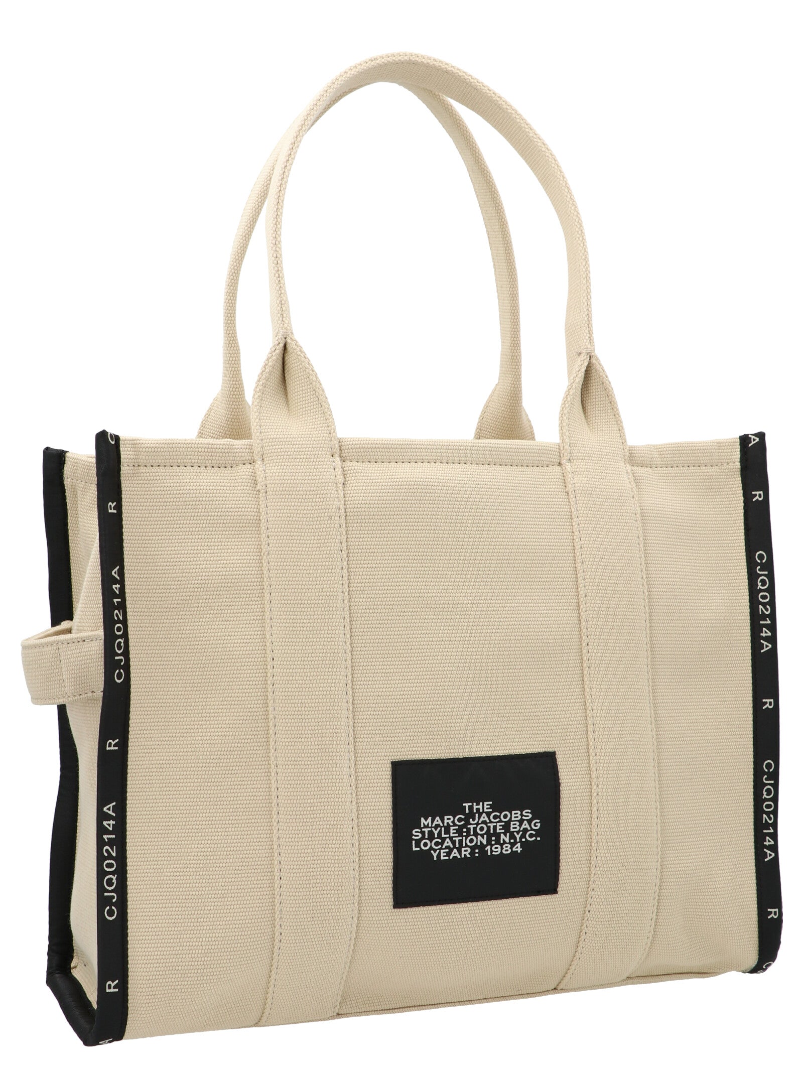 Marc Jacobs Beige Cotton Tote Bag Marc Jacobs