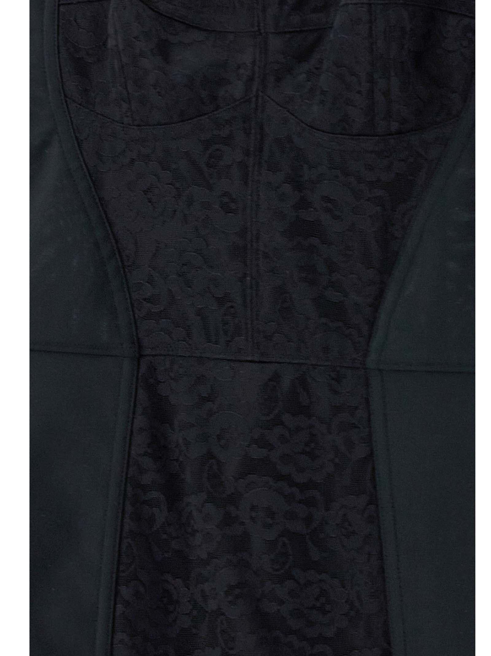 Dolce & Gabbana Black Polyester Short Dress Dolce & Gabbana