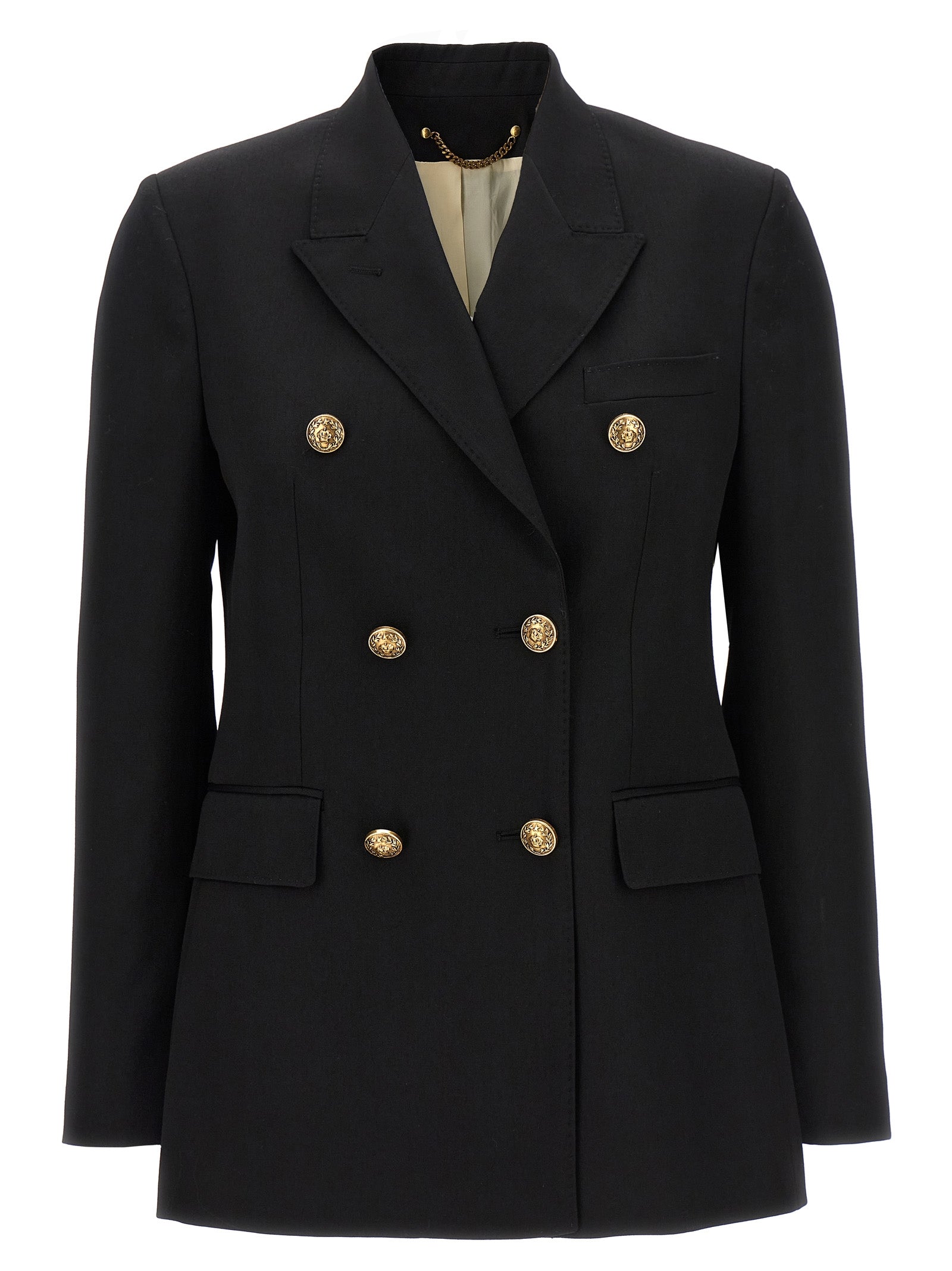 Golden Goose Black Virgin Wool Blazer Golden Goose
