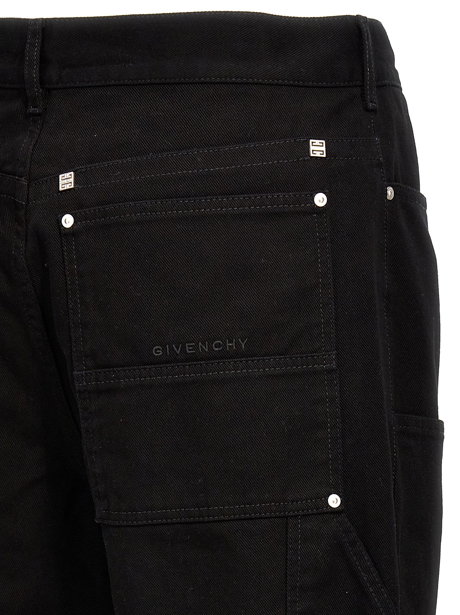 Givenchy Black Cotton Jeans Denim Givenchy