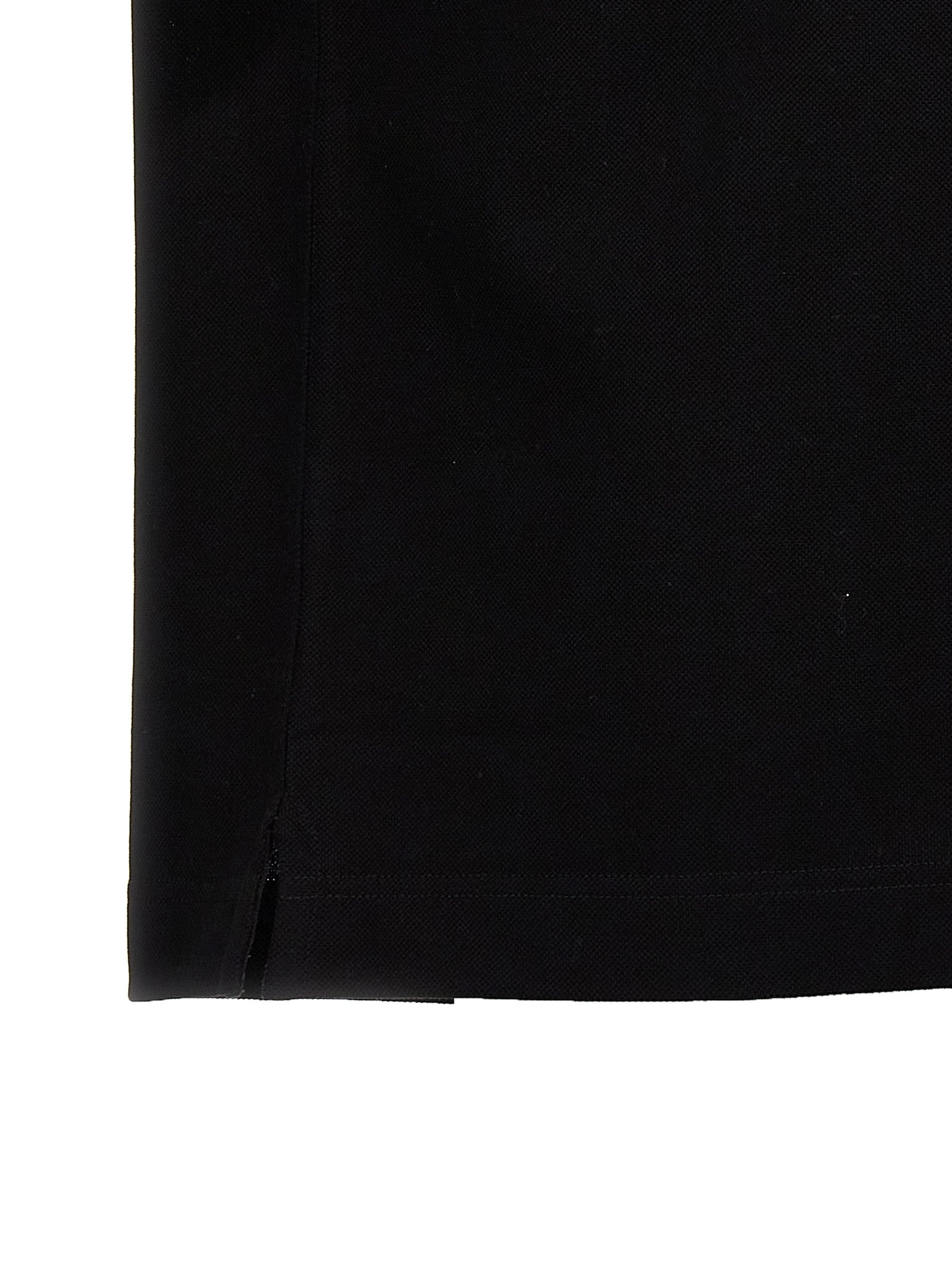 Givenchy Black Cotton Polo Shirt