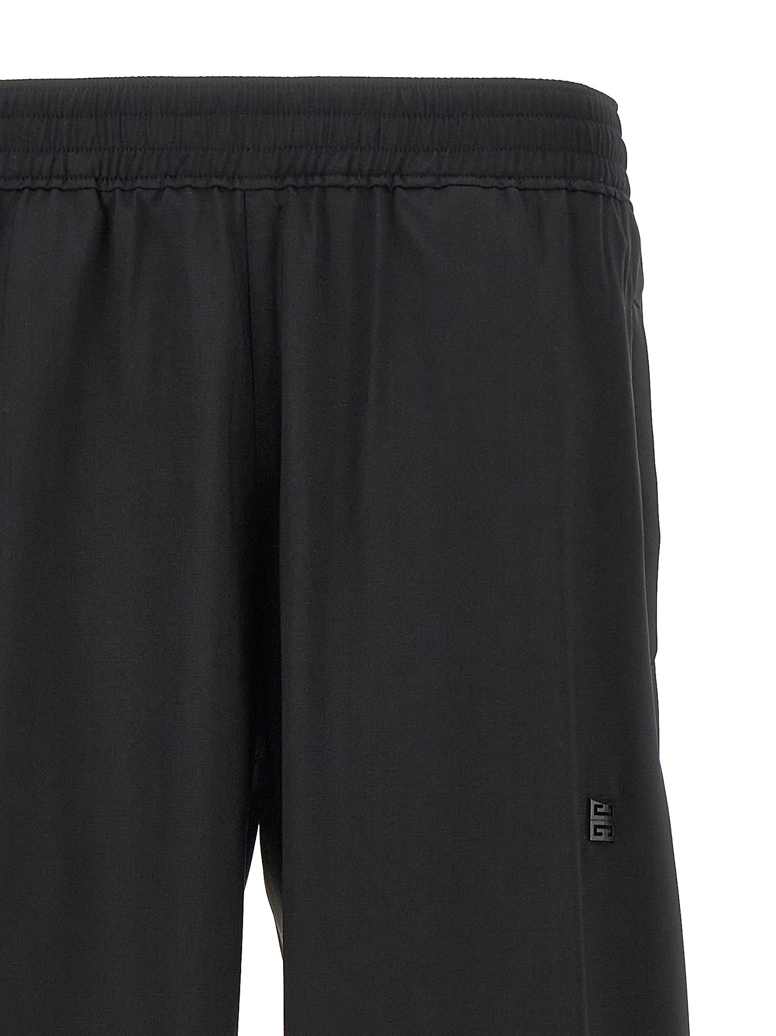Givenchy Black Virgin Wool Casual Pants Givenchy