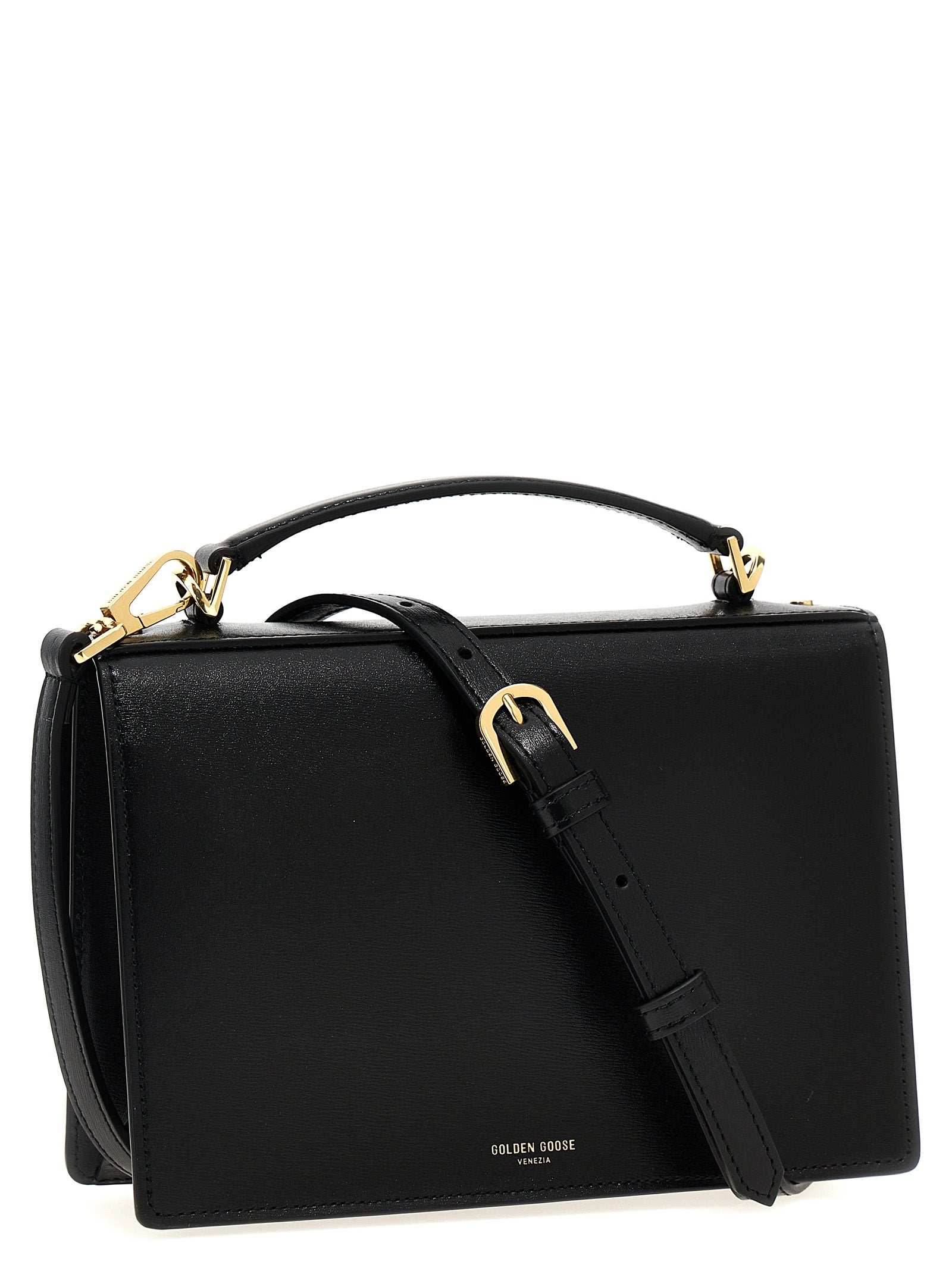 Golden Goose Black Cowhide Handbag Golden Goose