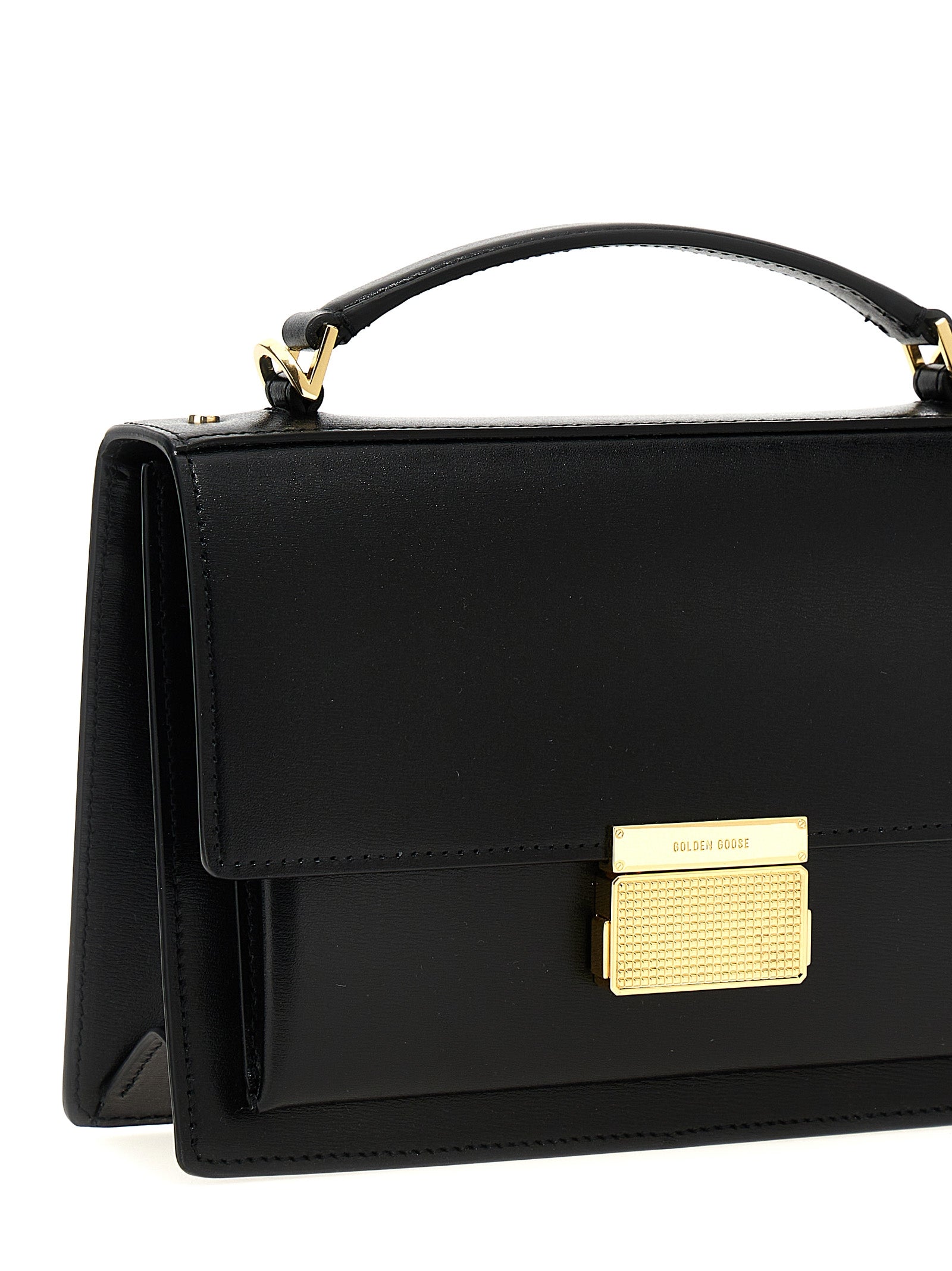 Golden Goose Black Cowhide Handbag Golden Goose