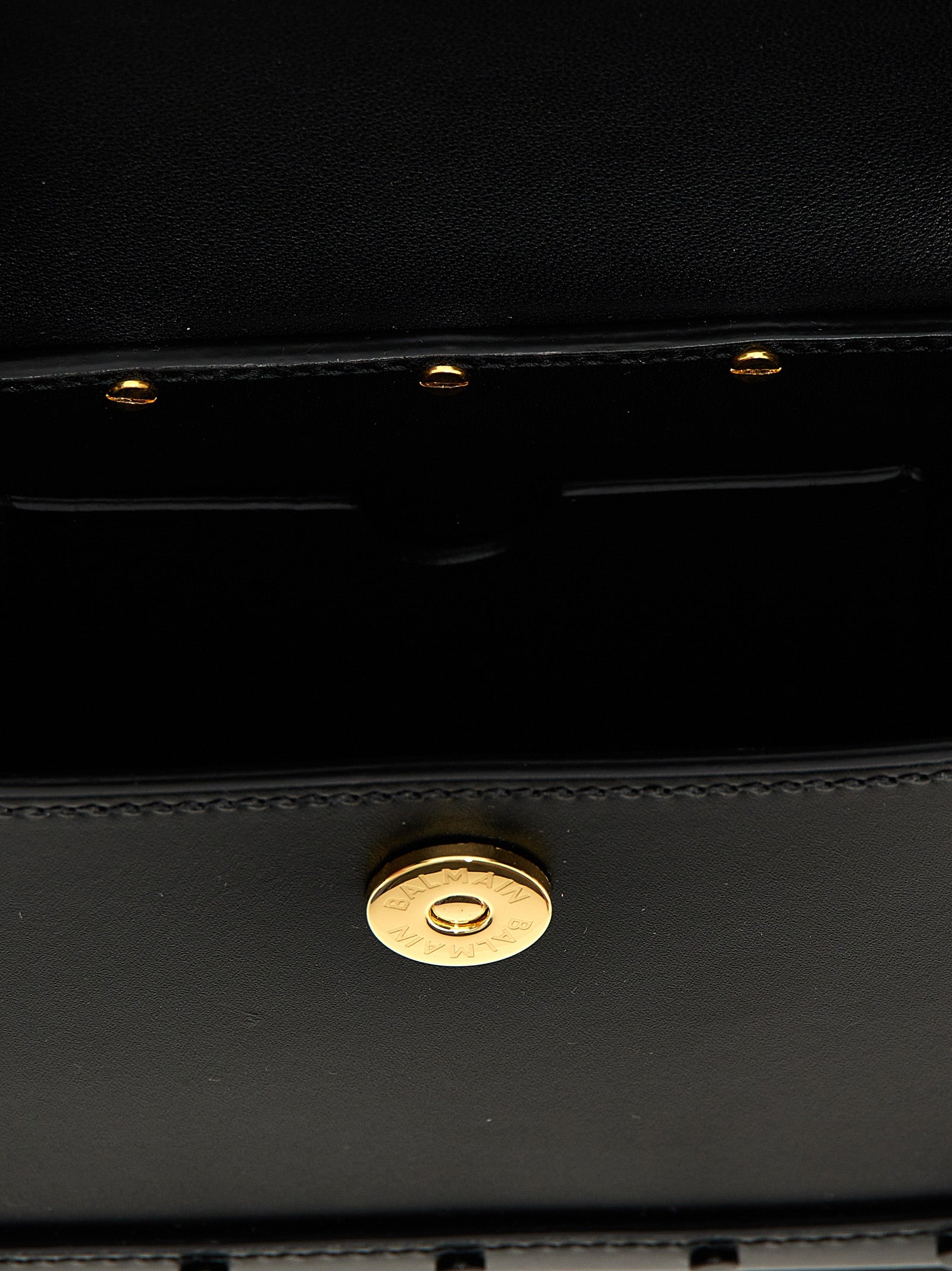 Balmain Black Calfskin Handbag Balmain