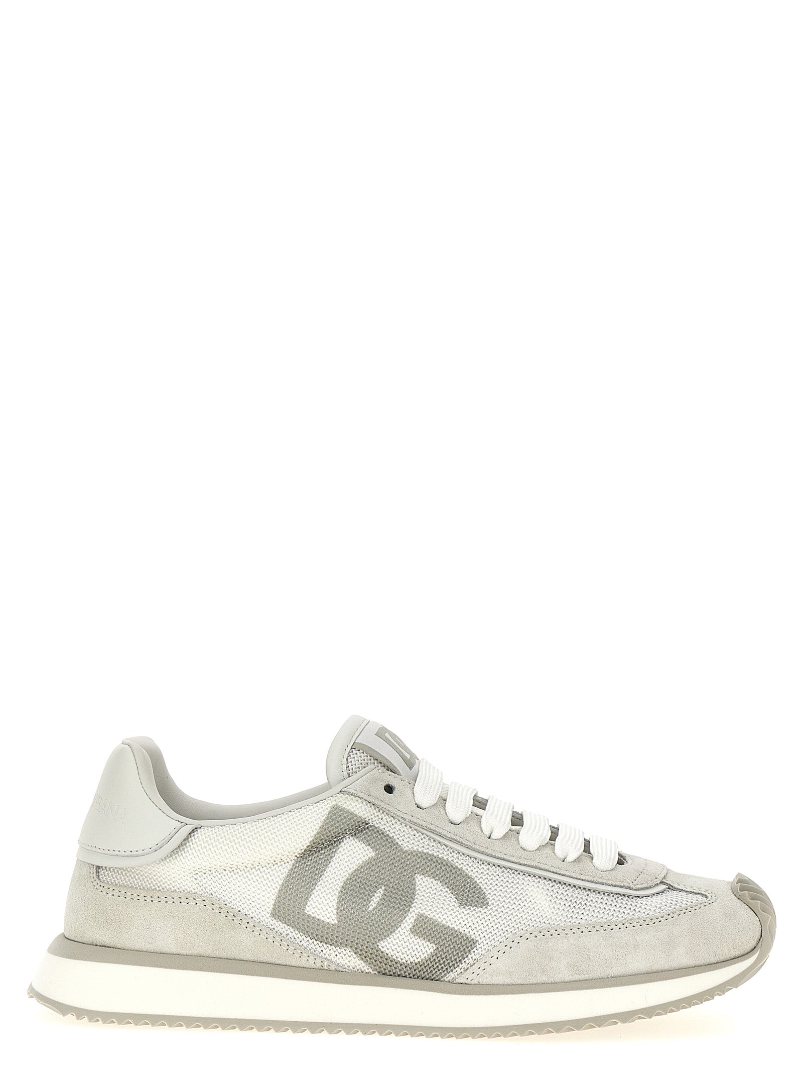 Dolce & Gabbana White Calfskin Athletic Sneakers Dolce & Gabbana