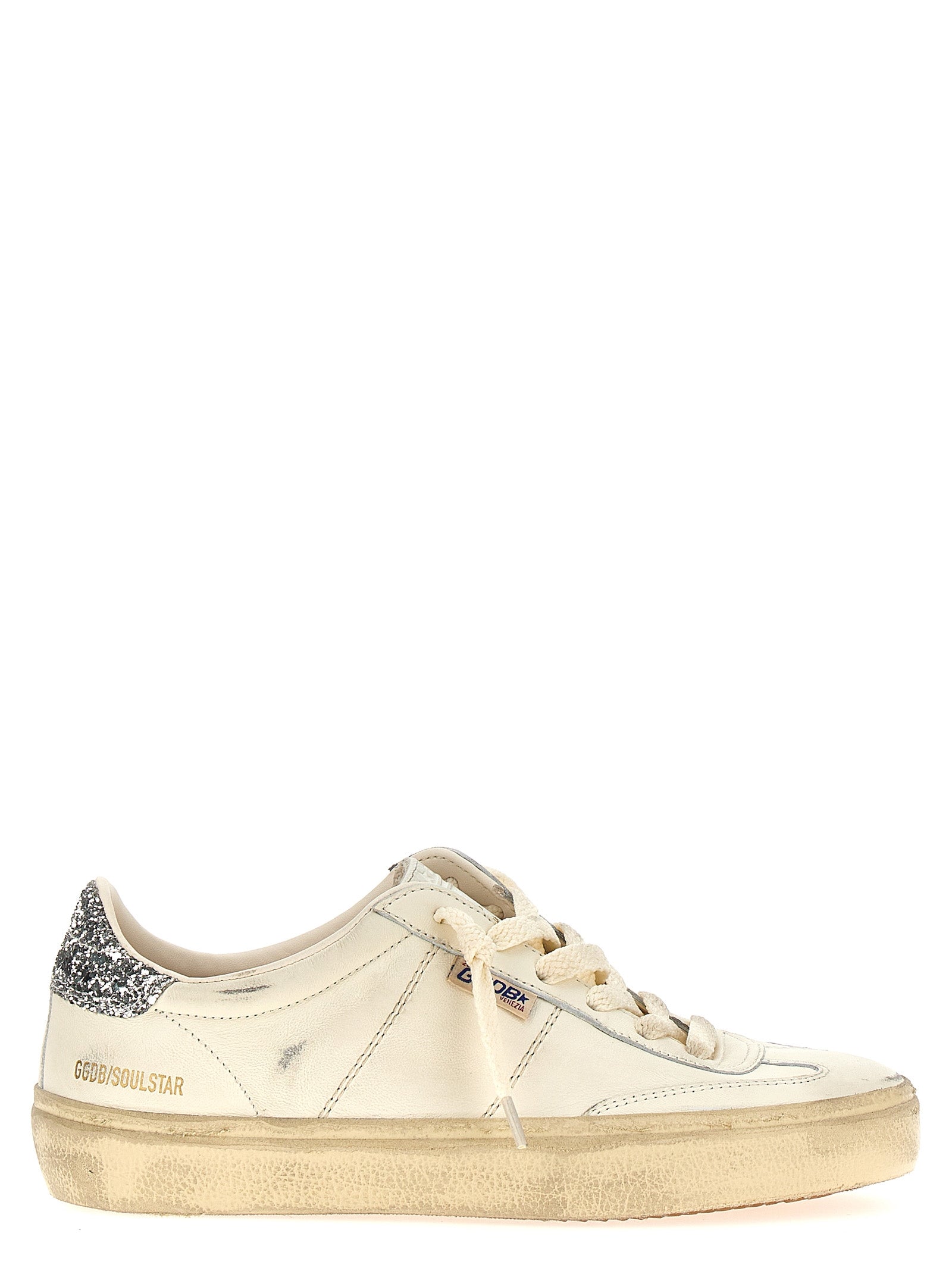 Golden Goose White Lamb Leather Low Top Sneakers Golden Goose