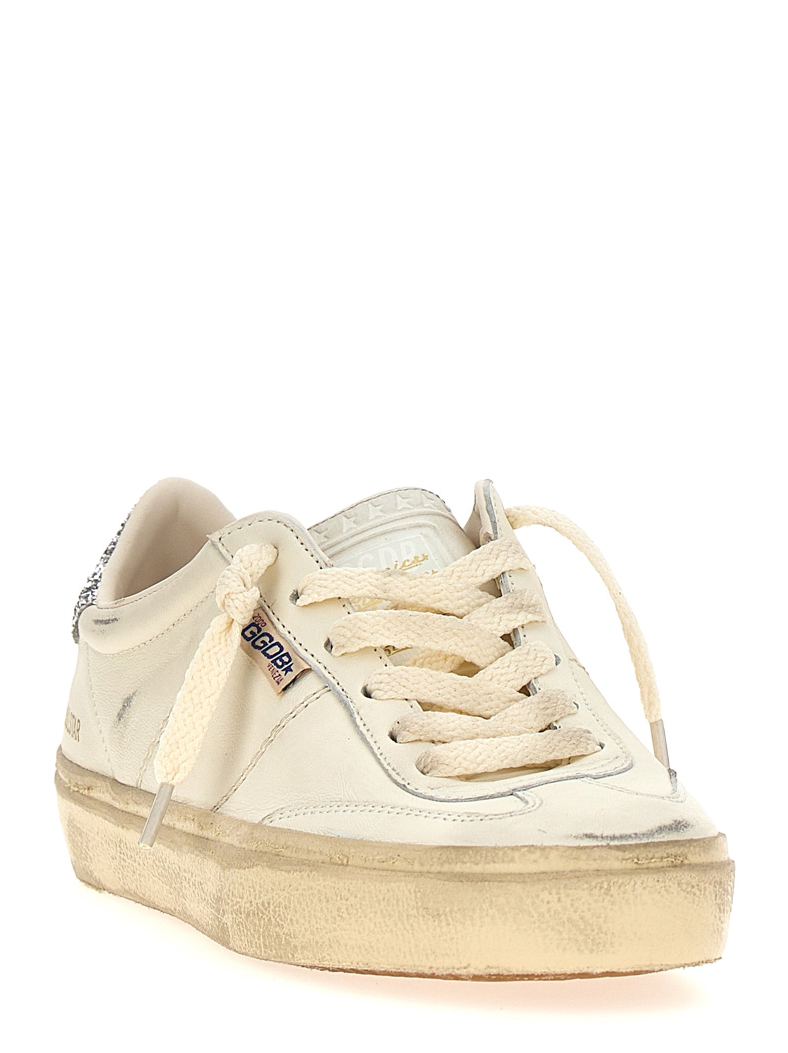 Golden Goose White Lamb Leather Low Top Sneakers Golden Goose