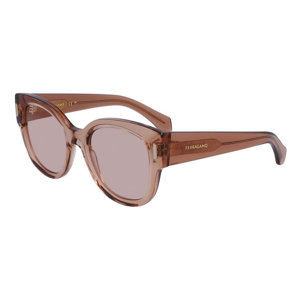 Ferragamo Transparent Acetate Sunglasses Ferragamo