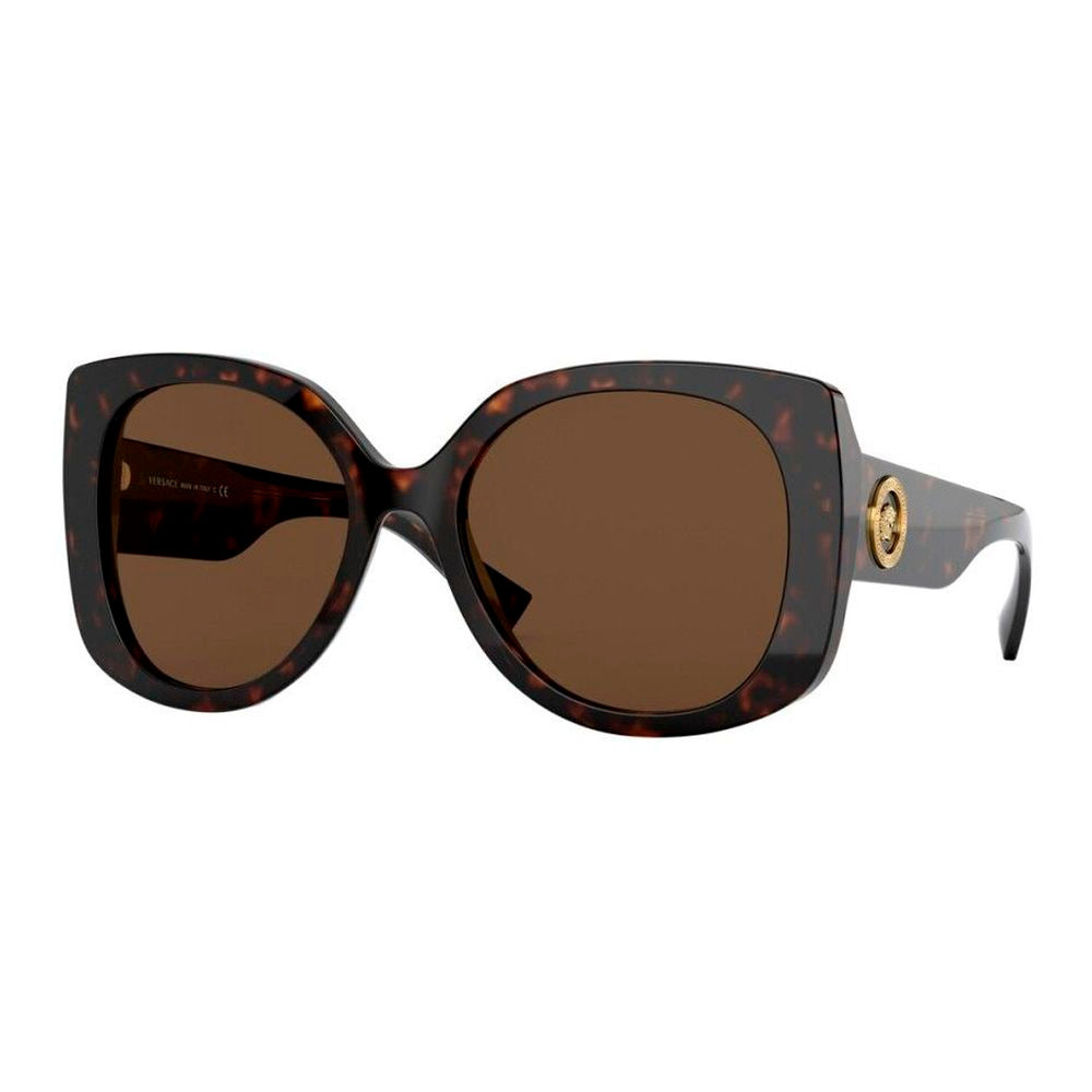 Versace Brown Acetate Sunglasses Versace