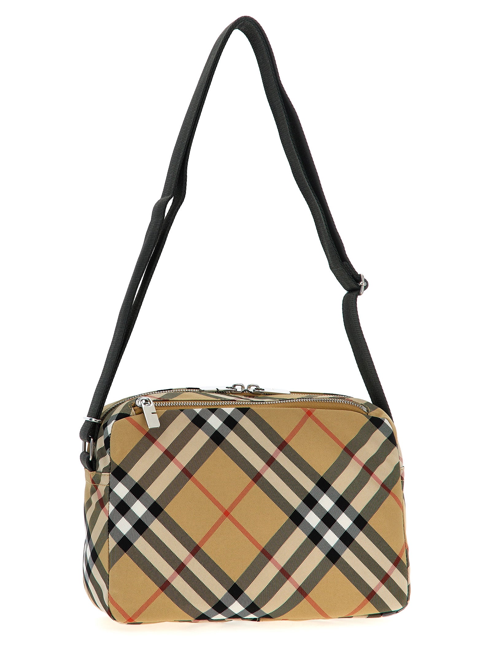 Burberry Beige Polyester Crossbody Bag Burberry