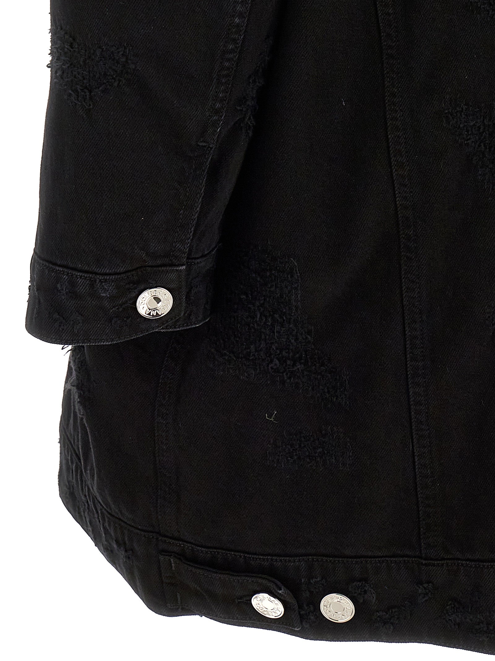 Dolce & Gabbana Black Cotton Denim Jacket Dolce & Gabbana