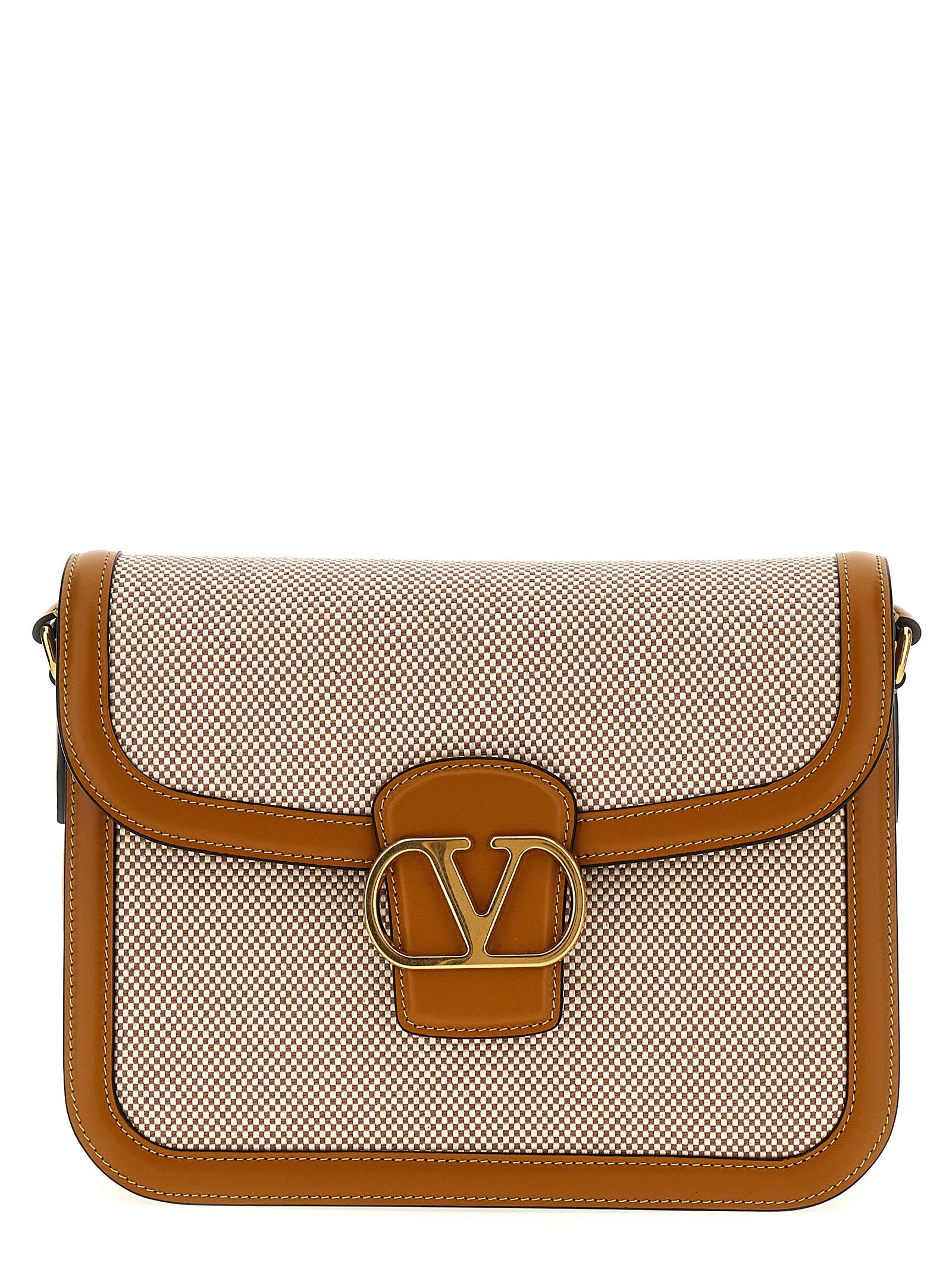 Valentino Garavani Multicolor Cotton Shoulder Bag Valentino Garavani