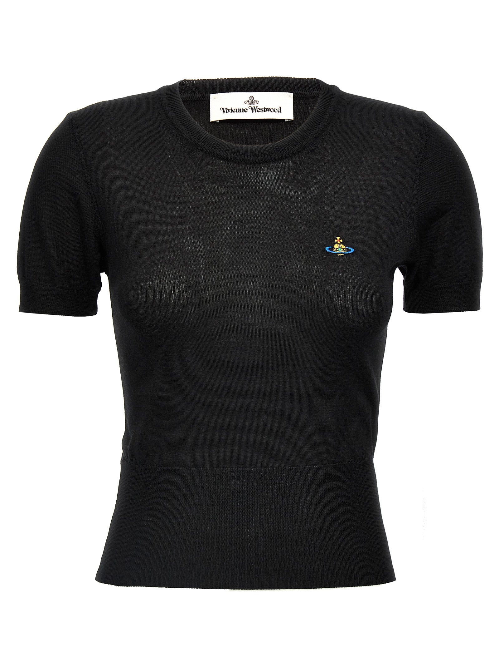 Vivienne Westwood Black Wool T-Shirt Vivienne Westwood
