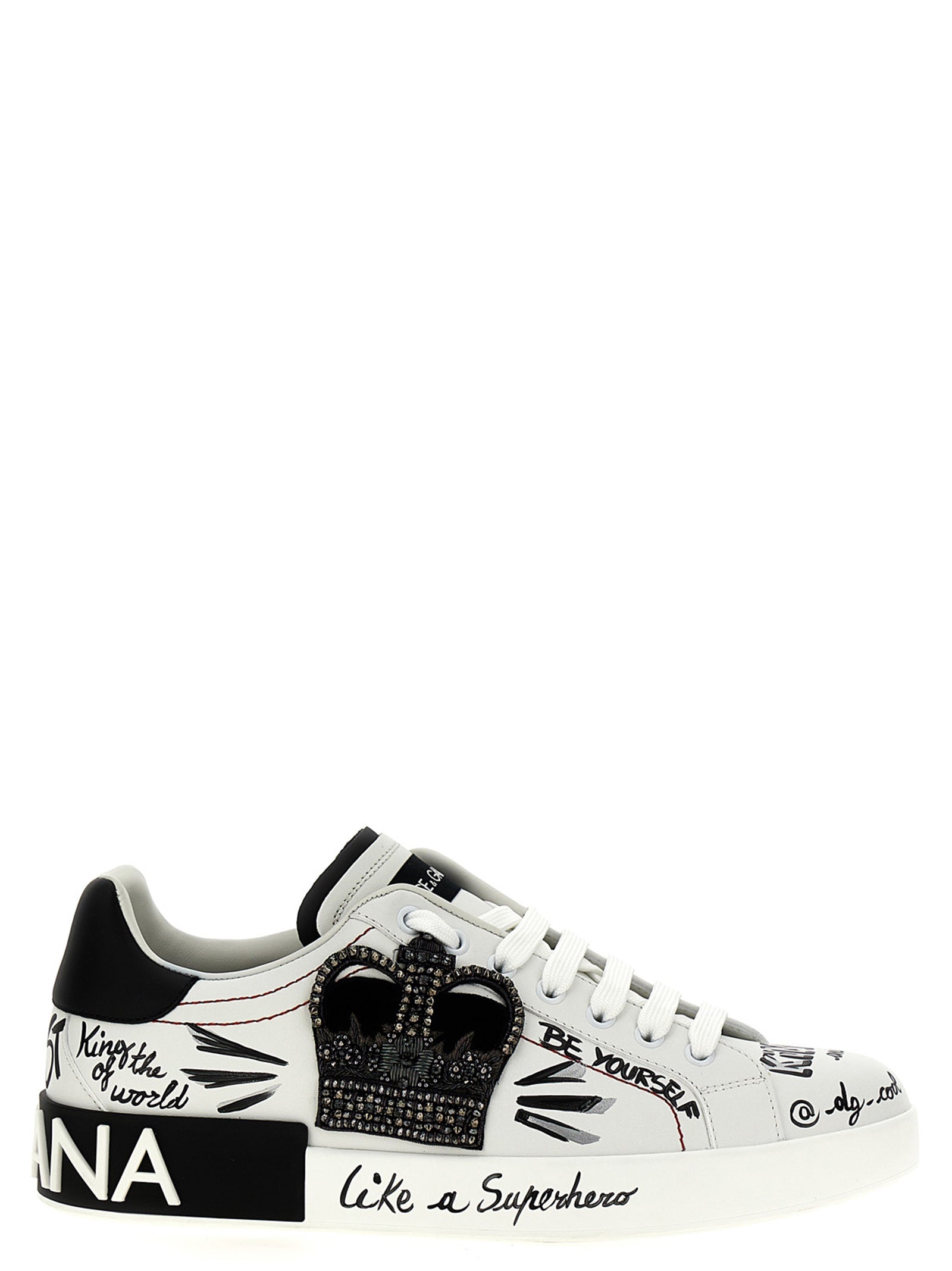 Dolce & Gabbana Bicolor Calfskin Sneakers Dolce & Gabbana
