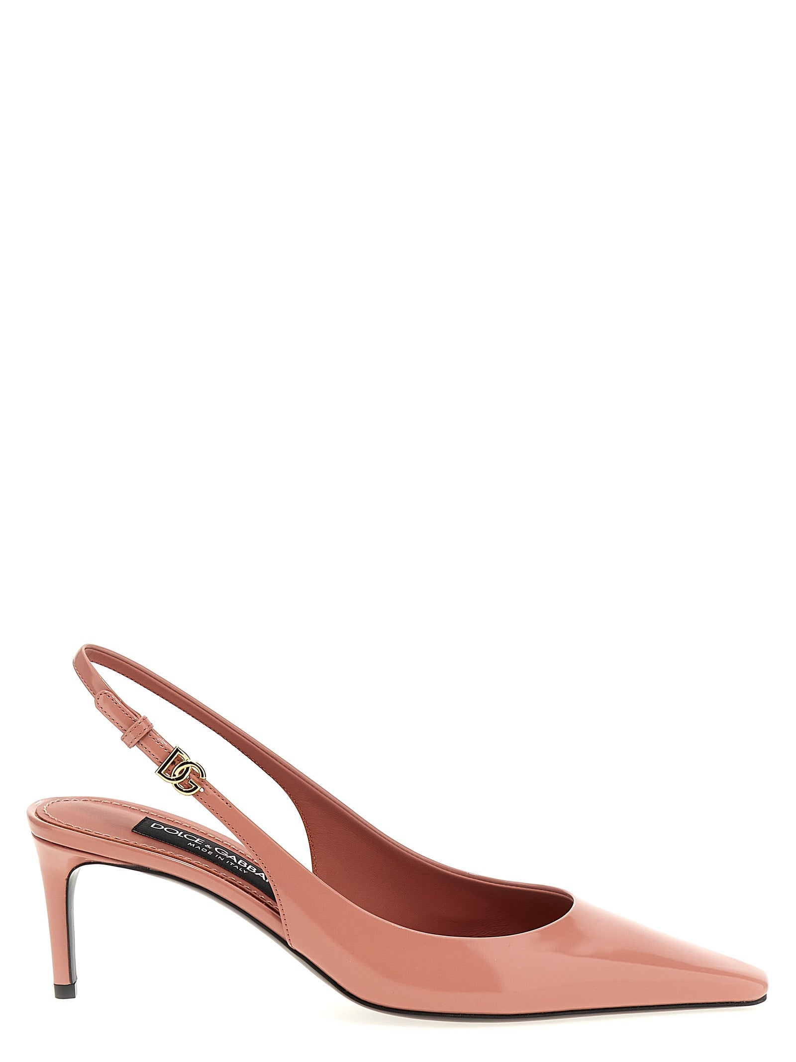 Dolce & Gabbana Multicolor Calfskin Mid Heel Pumps Dolce & Gabbana