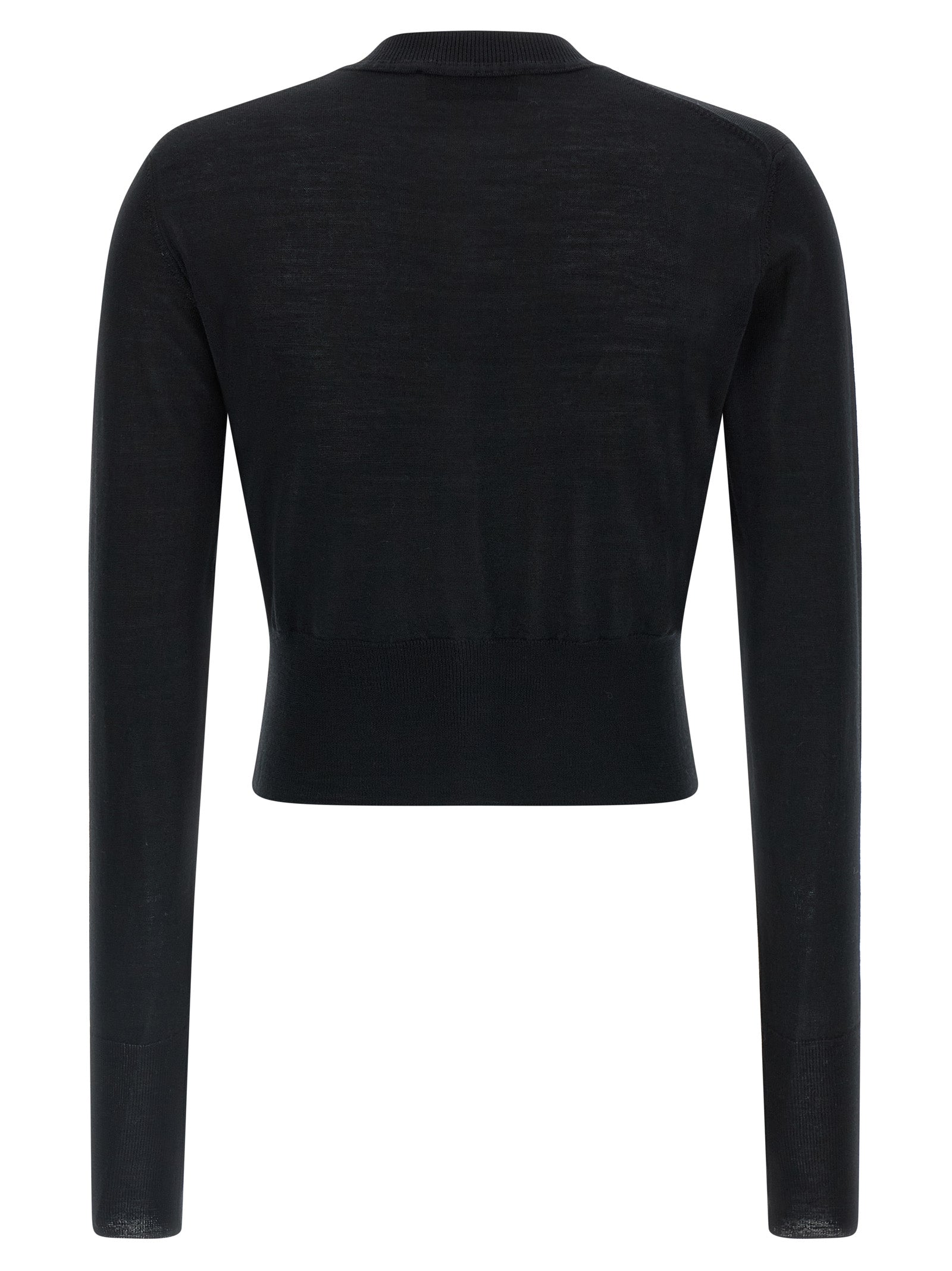 Vivienne Westwood Black Wool Cardigan Vivienne Westwood