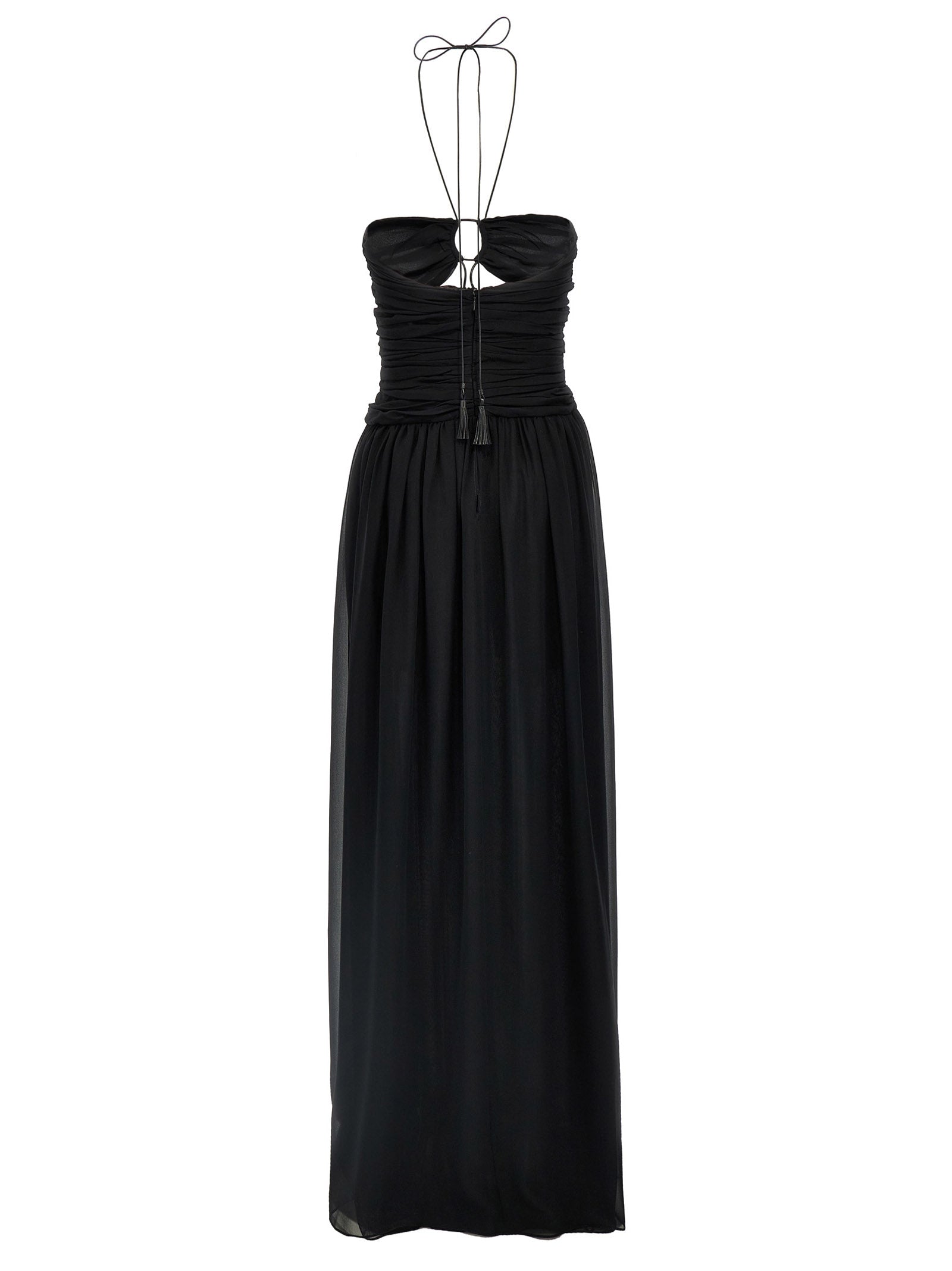 Tom Ford Black Silk Long Dress Tom Ford