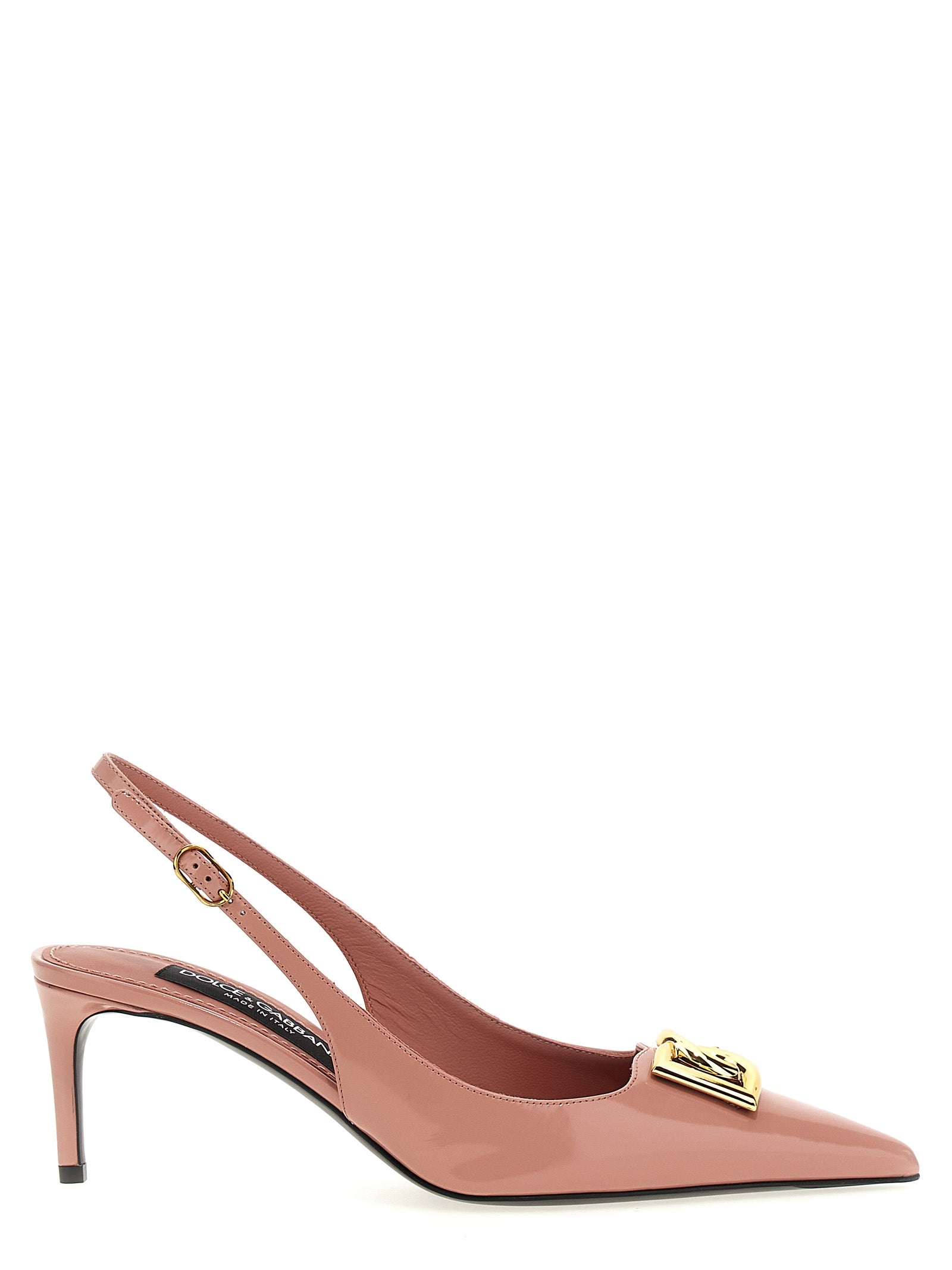 Dolce & Gabbana Multicolor Calfskin Mid Heel Pumps Dolce & Gabbana