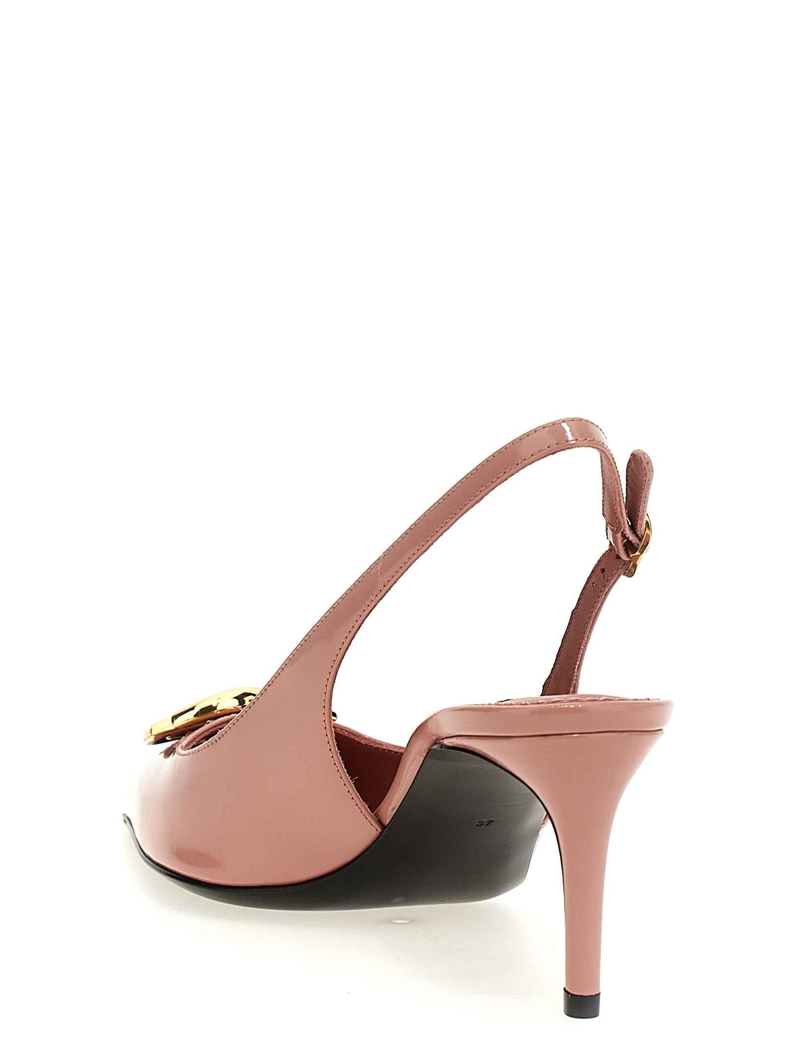 Dolce & Gabbana Multicolor Calfskin Mid Heel Pumps Dolce & Gabbana