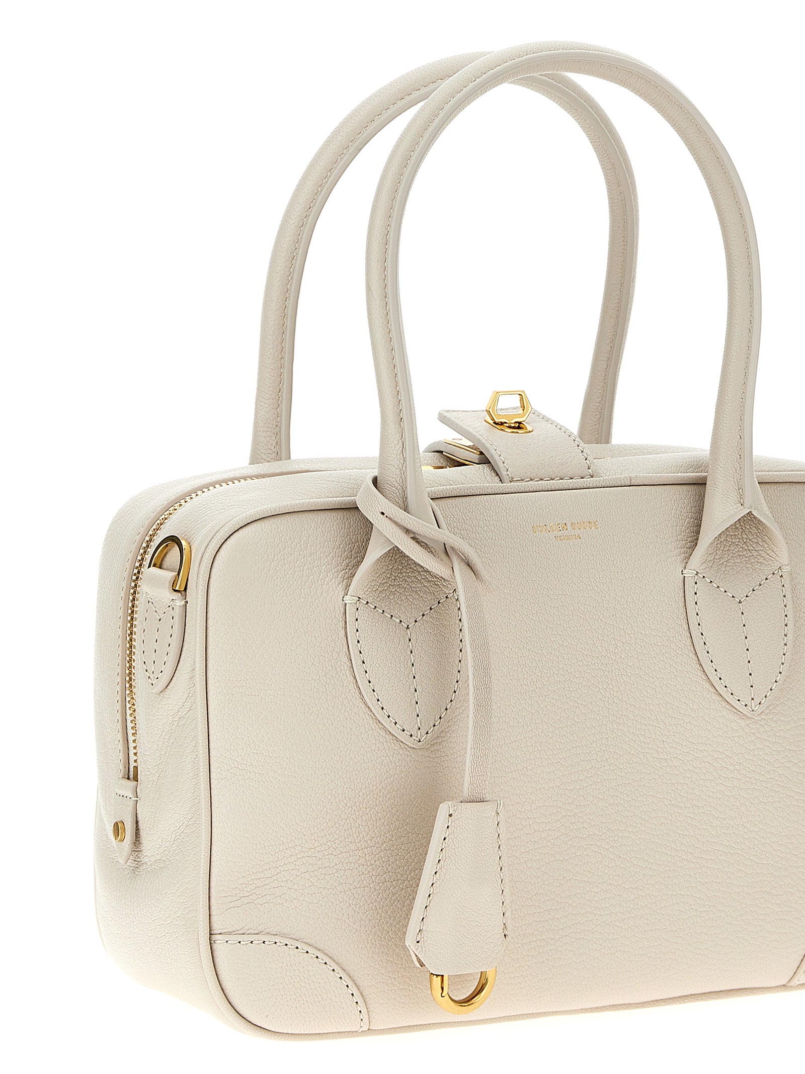 Golden Goose White Goatskin Handbag Golden Goose
