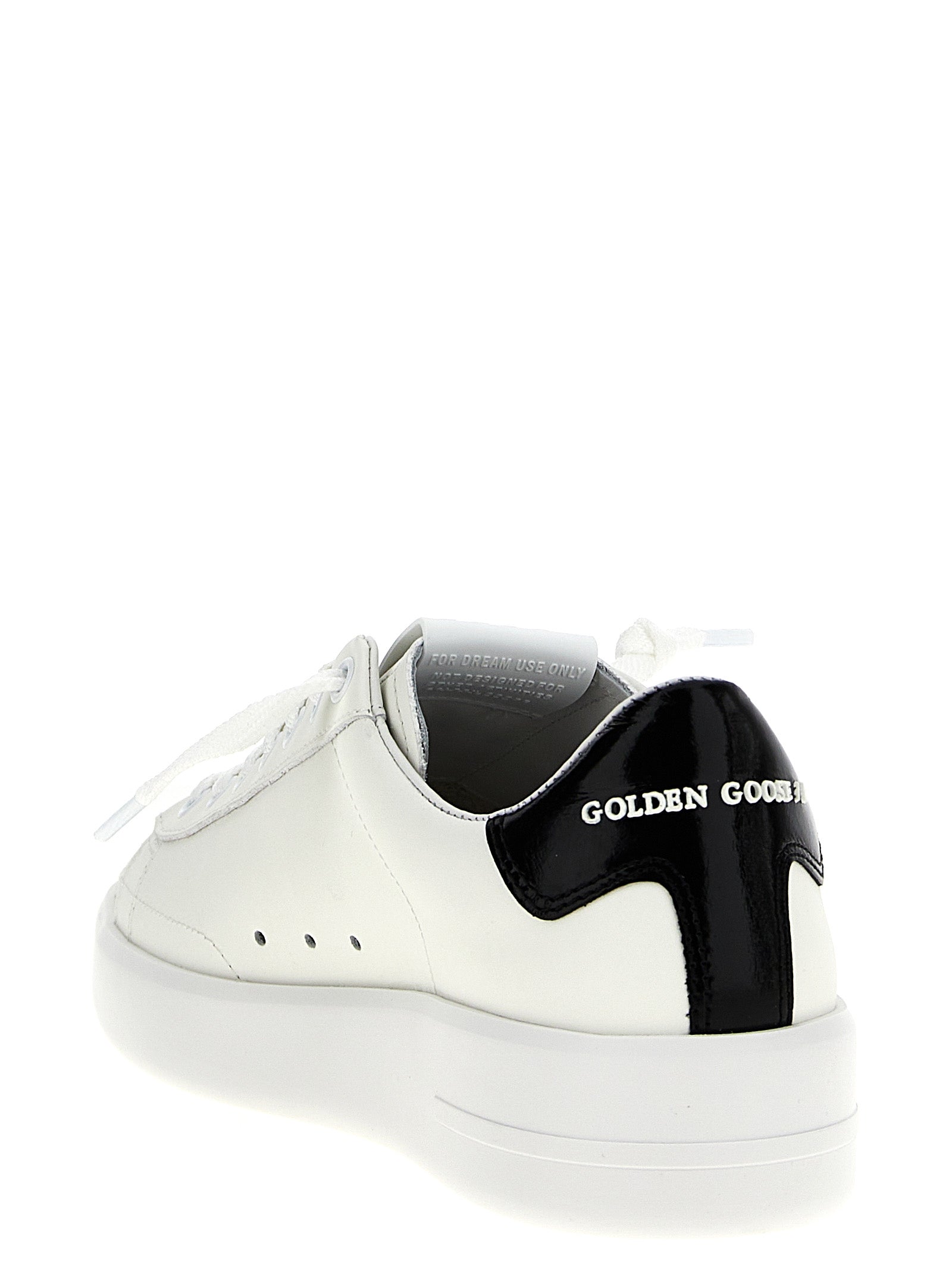 Golden Goose Black Cowhide Low Top Sneakers Golden Goose