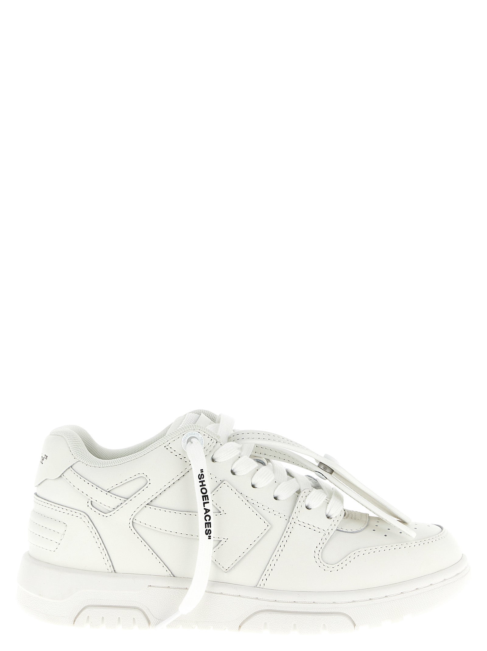 Off-White White Bovine Leather Sneakers Off-White
