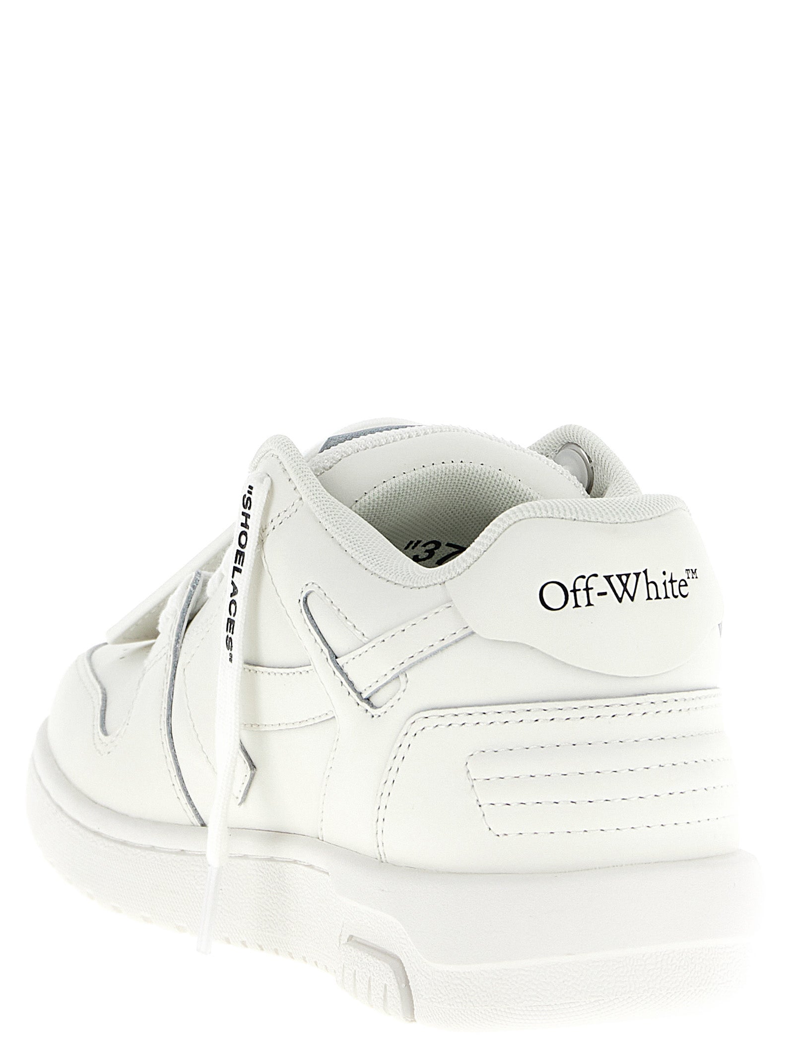 Off-White White Bovine Leather Sneakers Off-White